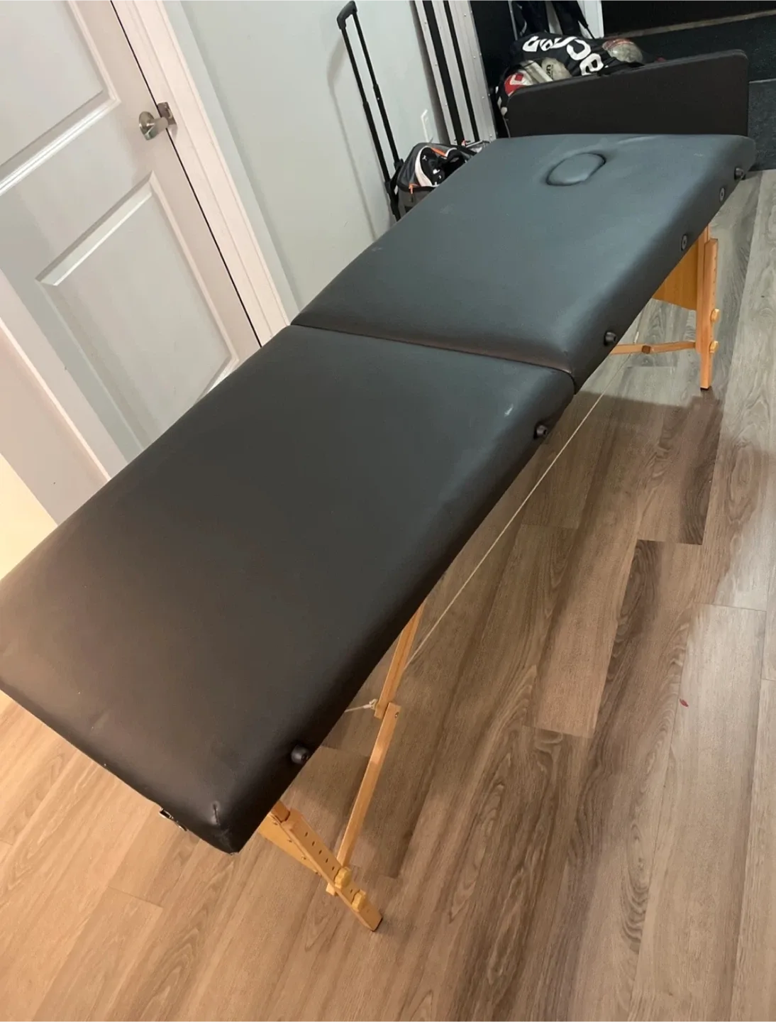 Greenlife Portable Massage Table - Black thumbnail