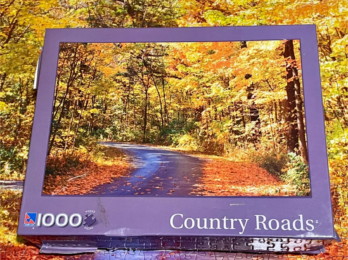 Sure-Lox Country Roads 1000 Piece Puzzle thumbnail