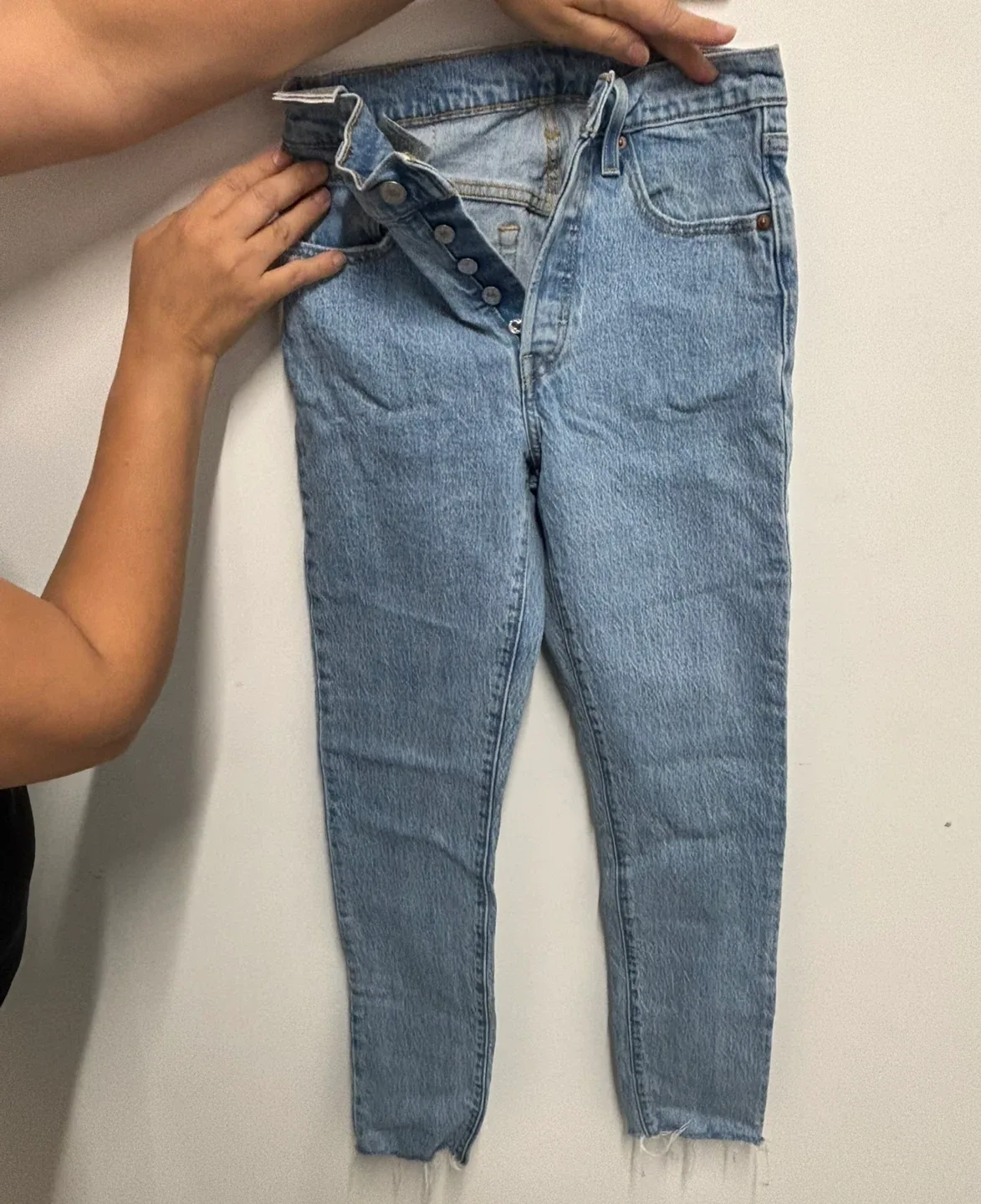 Levi's 501 Skinny Jeans, Size S image indicator(3)