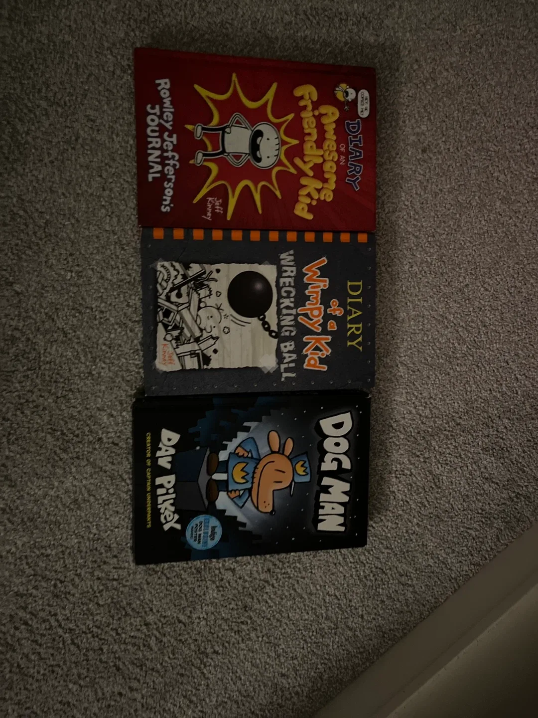 Diary of a Wimpy Kid, Dog Man, Rowley Jefferson Books thumbnail