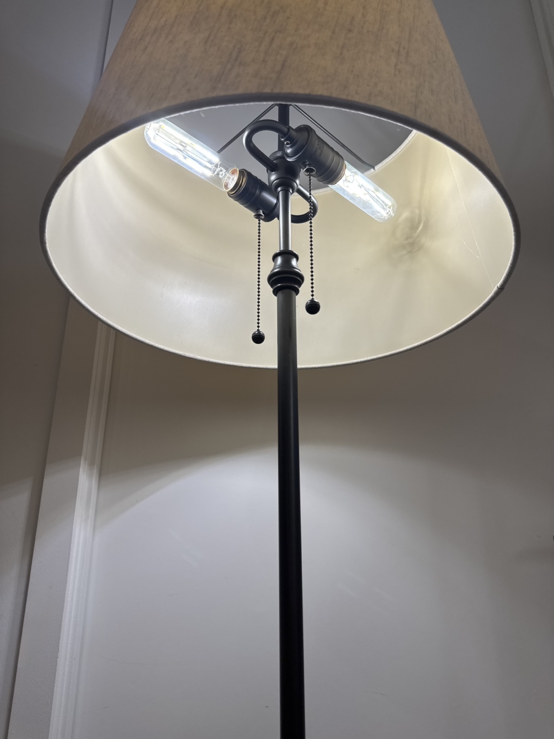 Pottery Barn Chelsea Metal Floor Lamp with Tray Adjustable H - photo 3