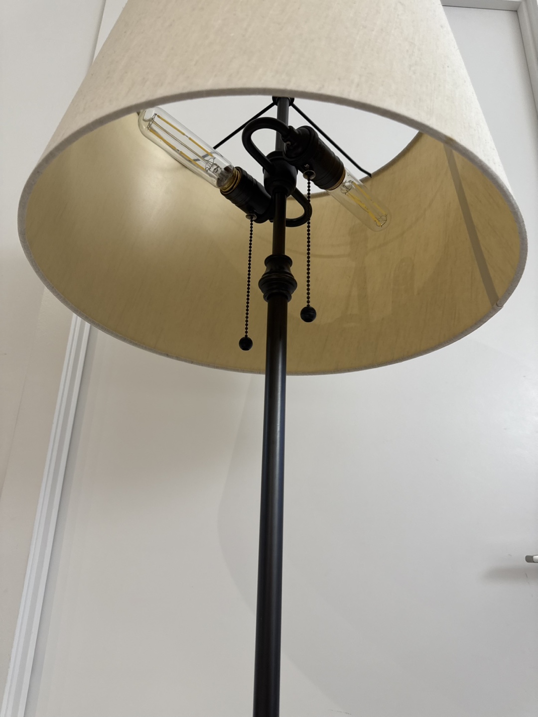Pottery Barn Chelsea Metal Floor Lamp with Tray Adjustable H - photo 4