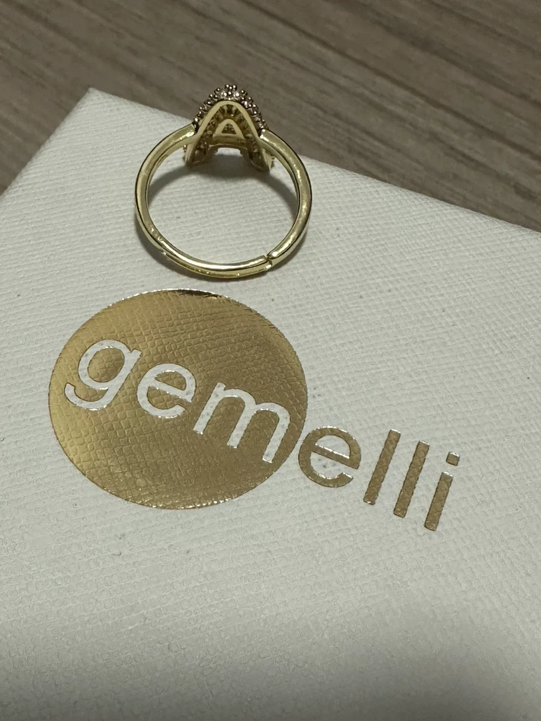 Gemelli Bubble Initial Ring | Letter A image indicator(3)