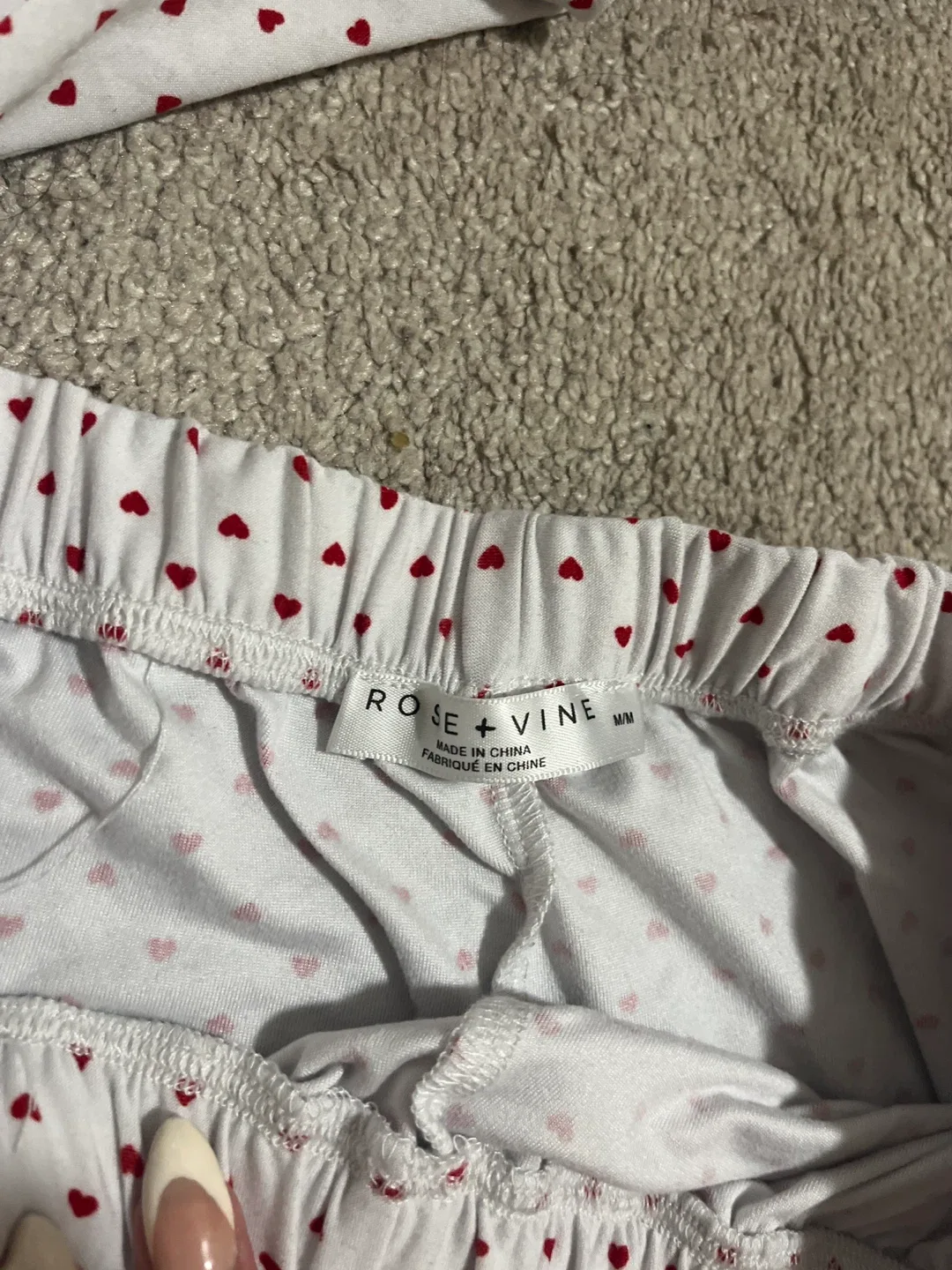 Rose + Vine Pajama Set - Size M/M image indicator(3)