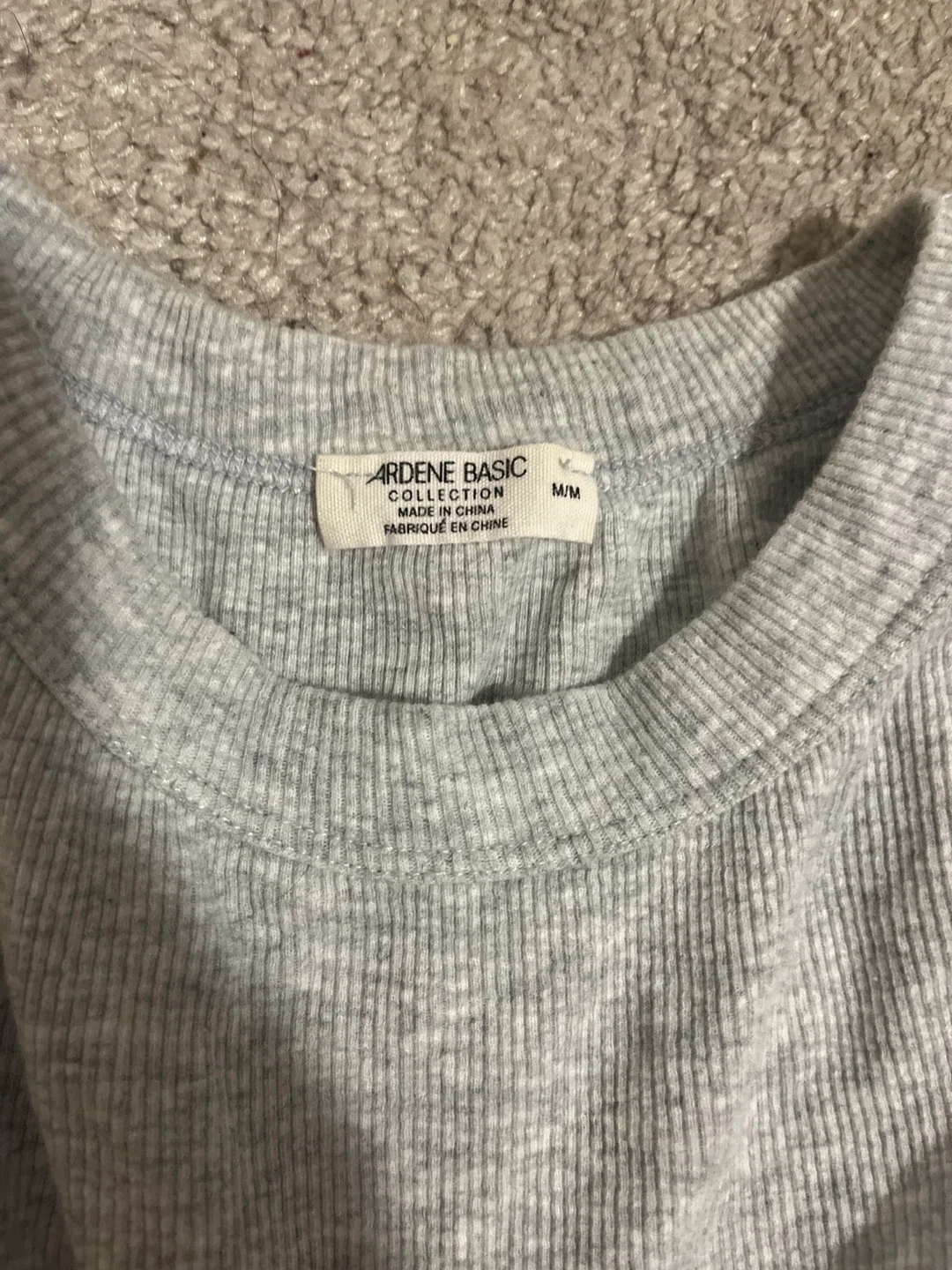 Ardene Basic Grey Tank Top - Size M/M image indicator(2)