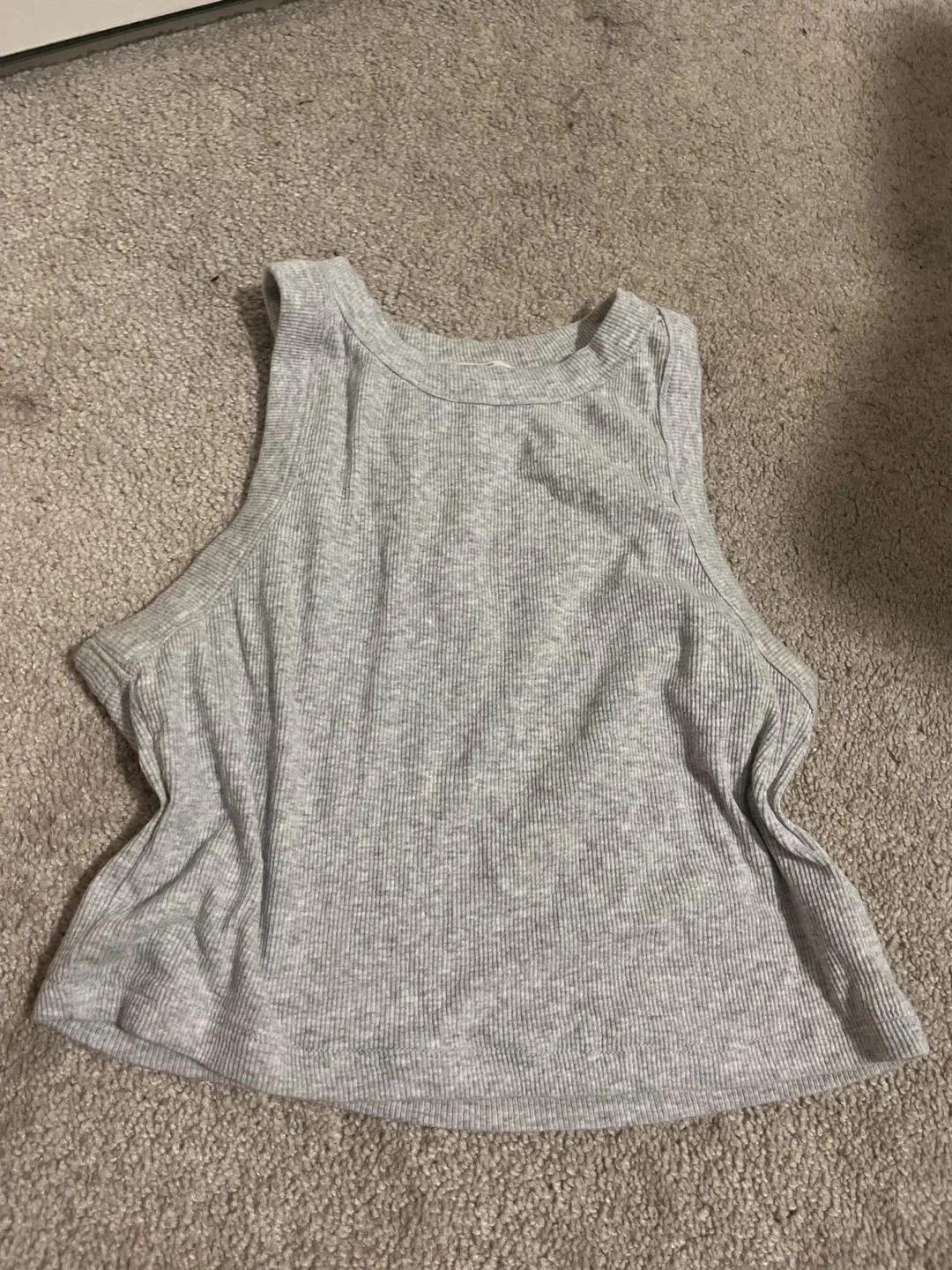 Ardene Basic Grey Tank Top - Size M/M thumbnail