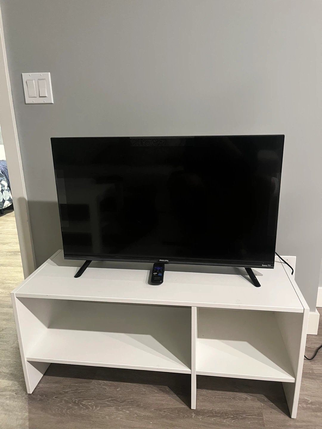 IKEA BAGGEBO TV Bench - White - photo 3
