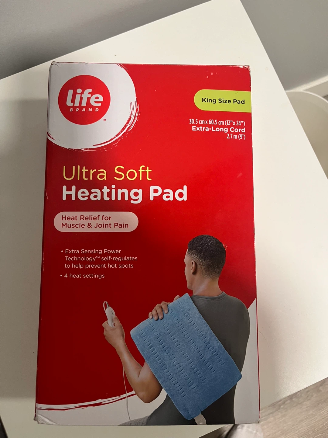 Life Brand Ultra Soft King Size Heating Pad