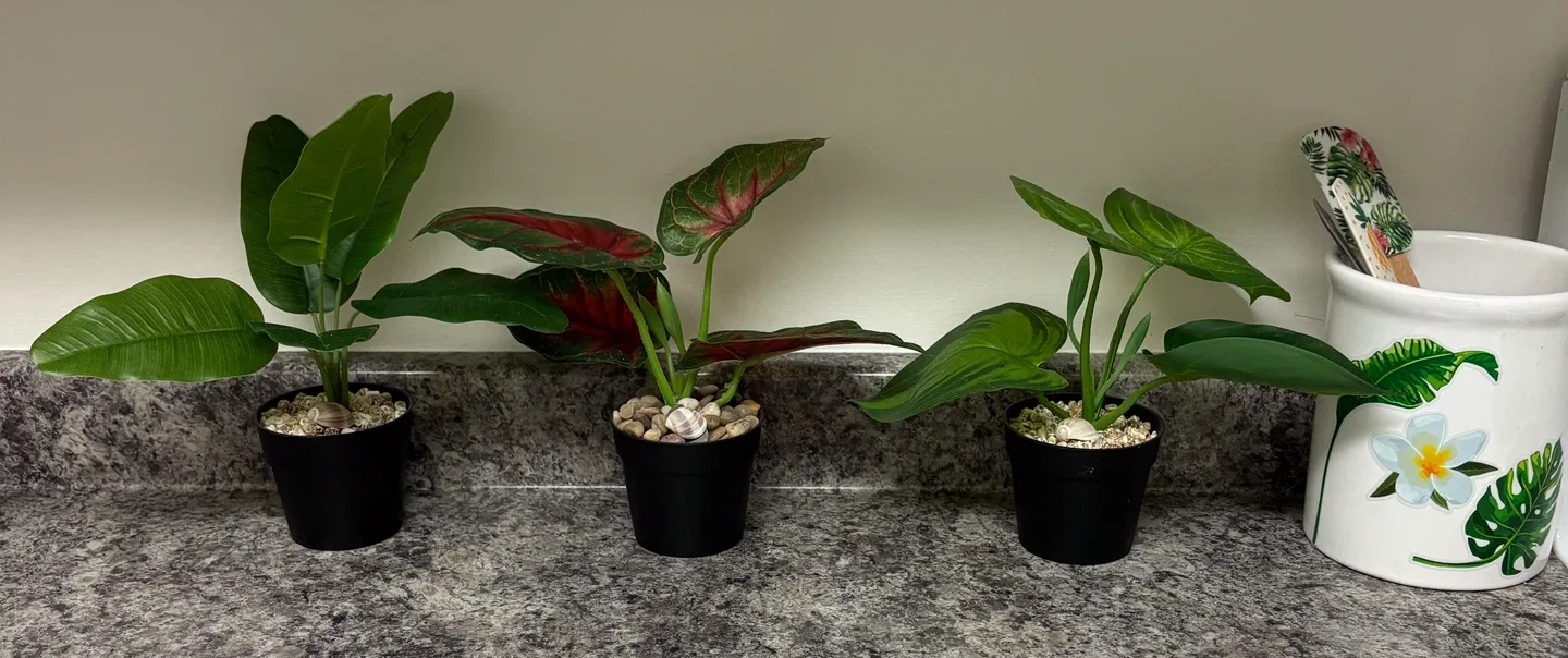 4 Artificial Potted Plants thumbnail