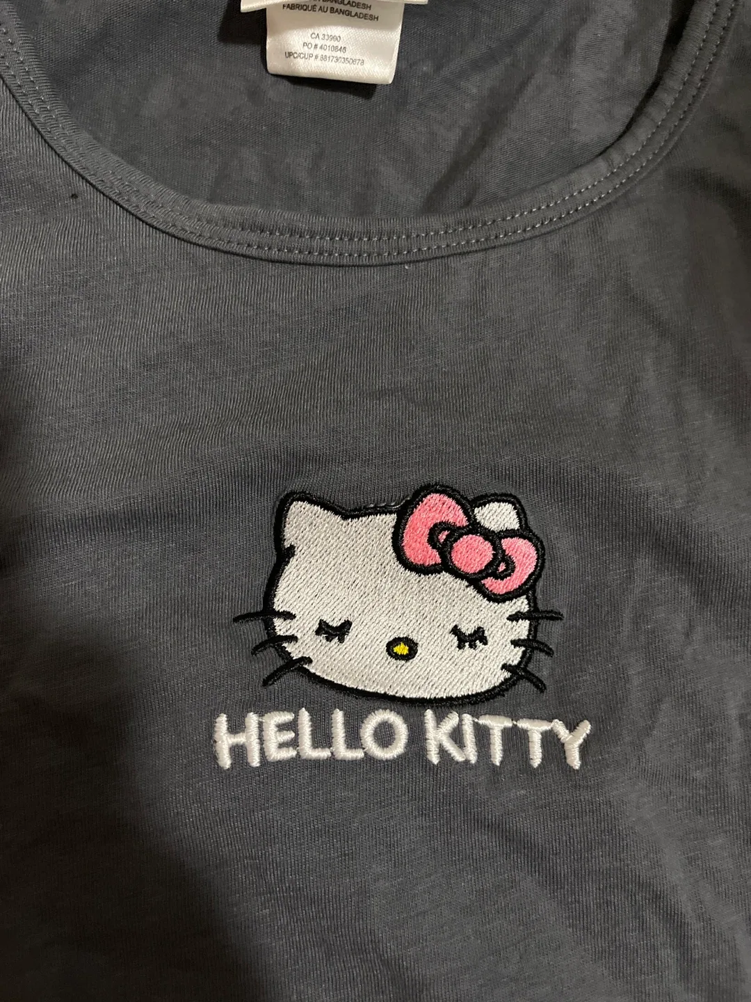 Hello Kitty Tank Top - Grey image indicator(3)