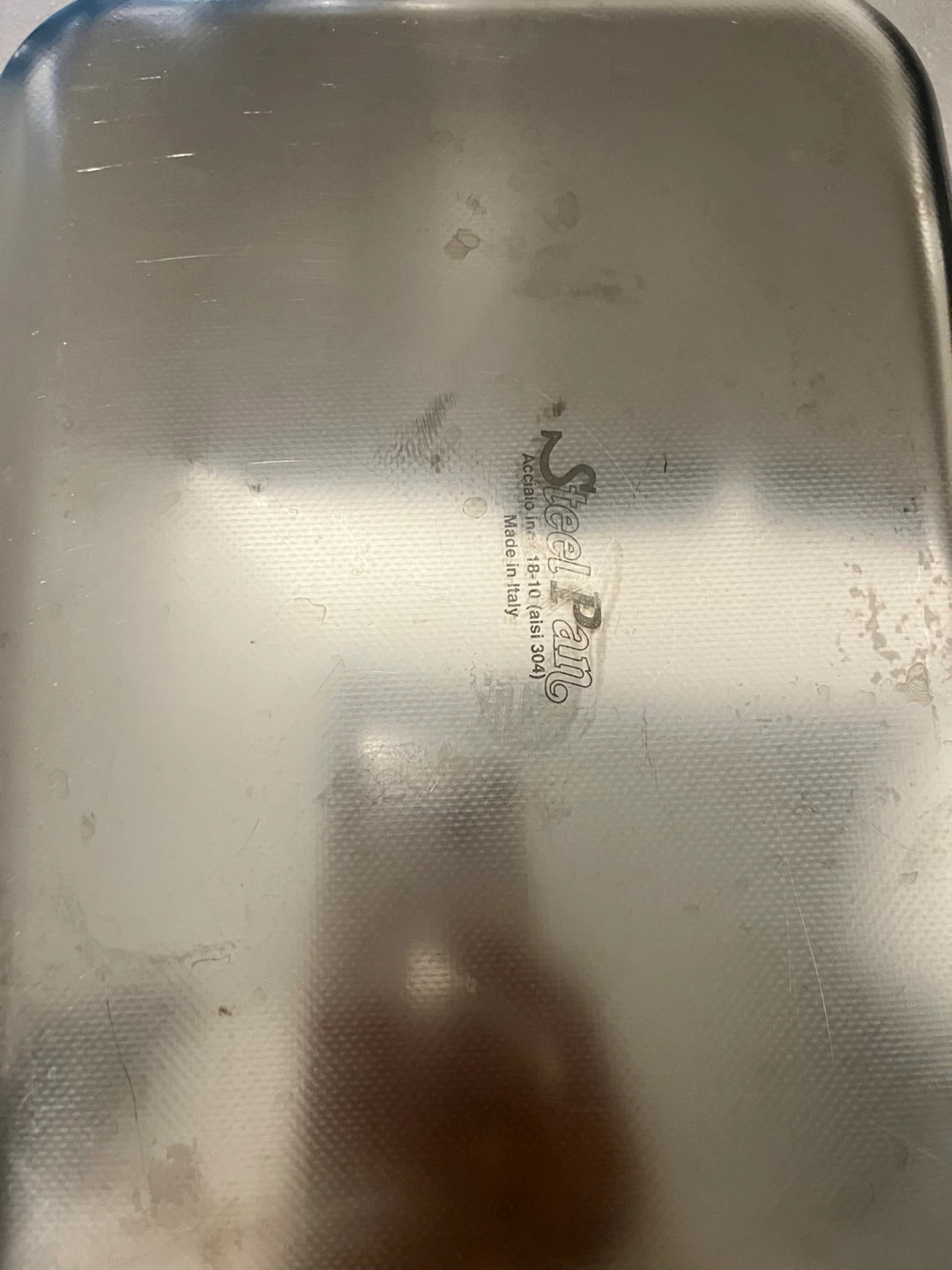 Steel Pan Aciaio Inox Baking Tray - photo 2