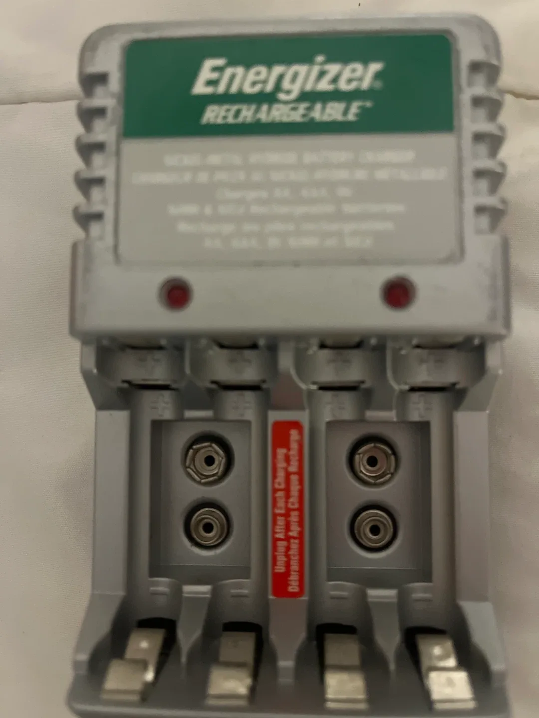 Energizer Rechargeable Battery Charger thumbnail