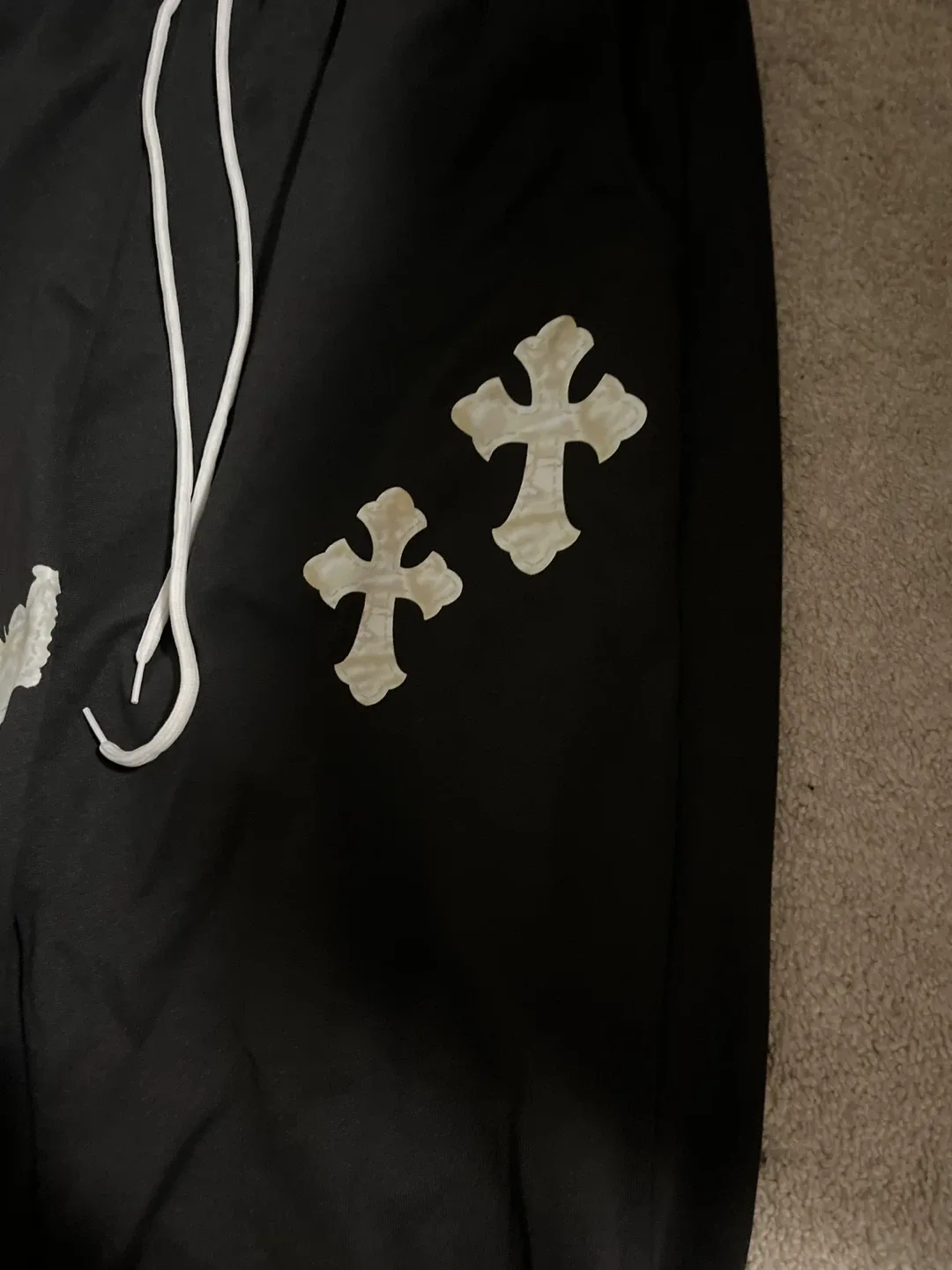 Manfinity Black Sweatpants - Size M image indicator(3)