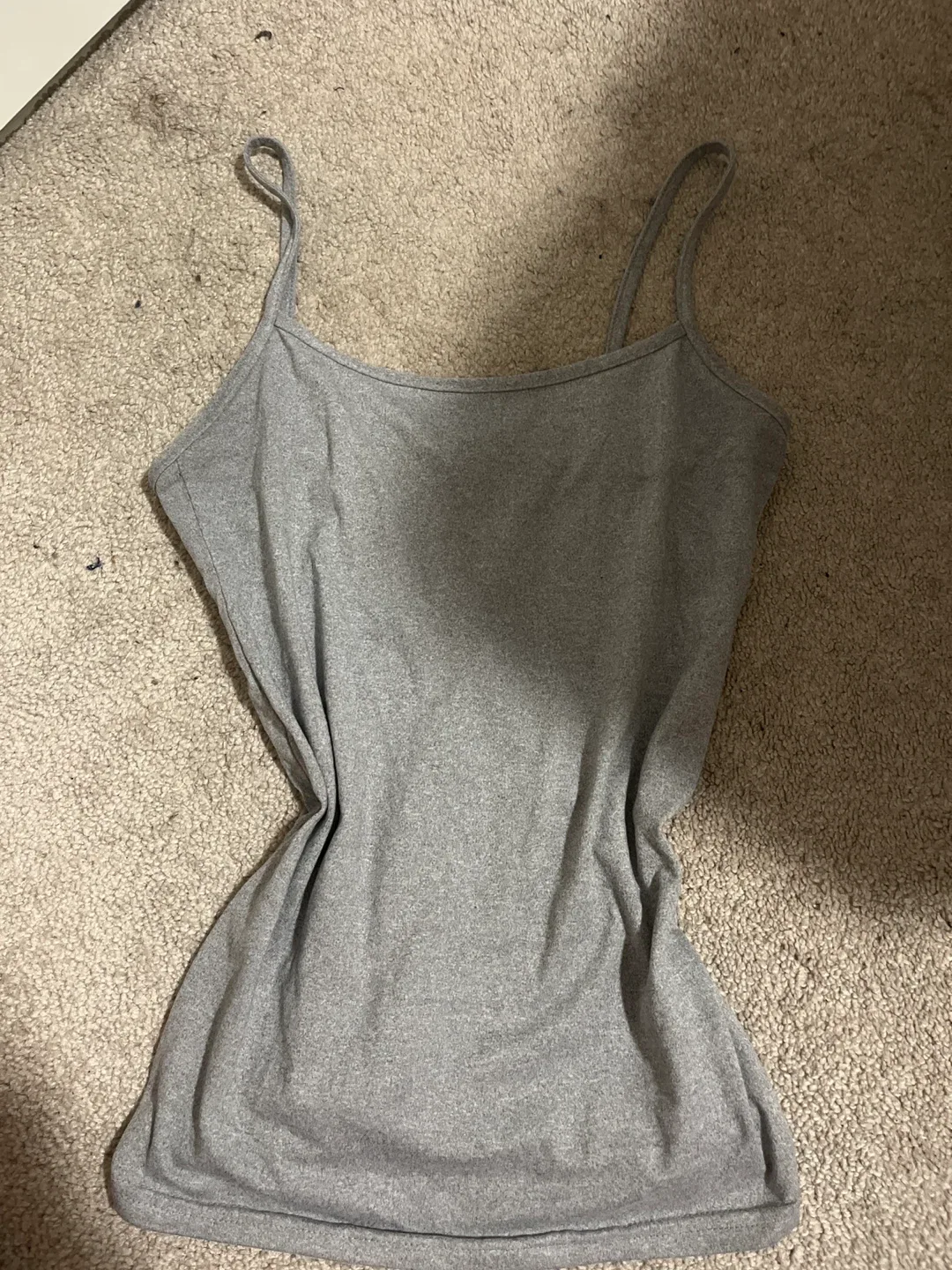 Ardene Basic Grey Tank Top - Size S/P thumbnail