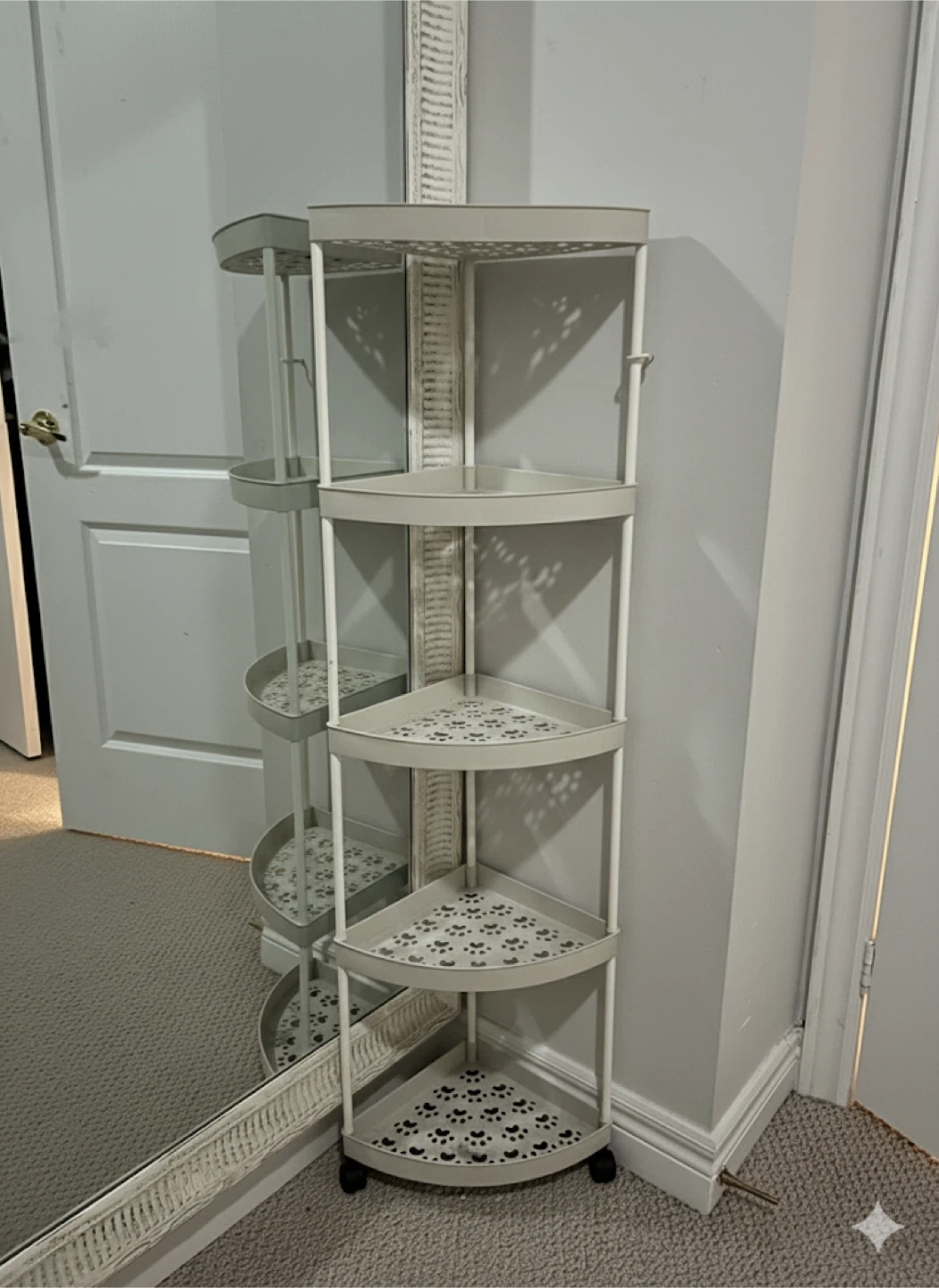 Corner Shelf Unit - Great for Small Spaces