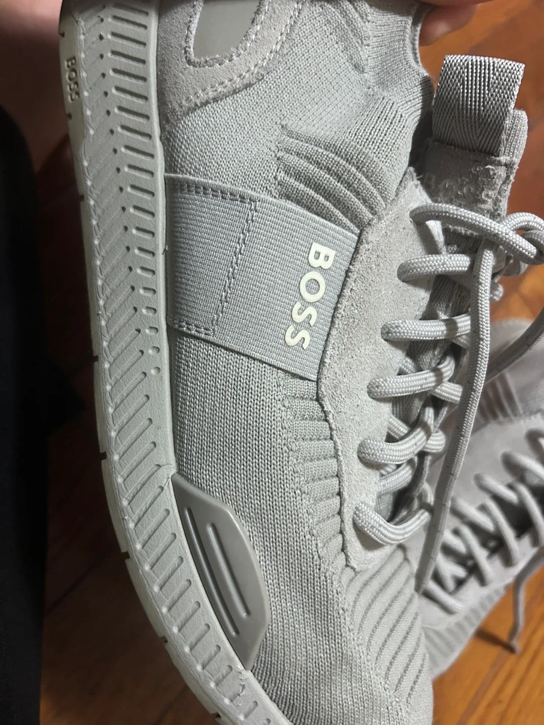 BOSS Grey Sneakers thumbnail