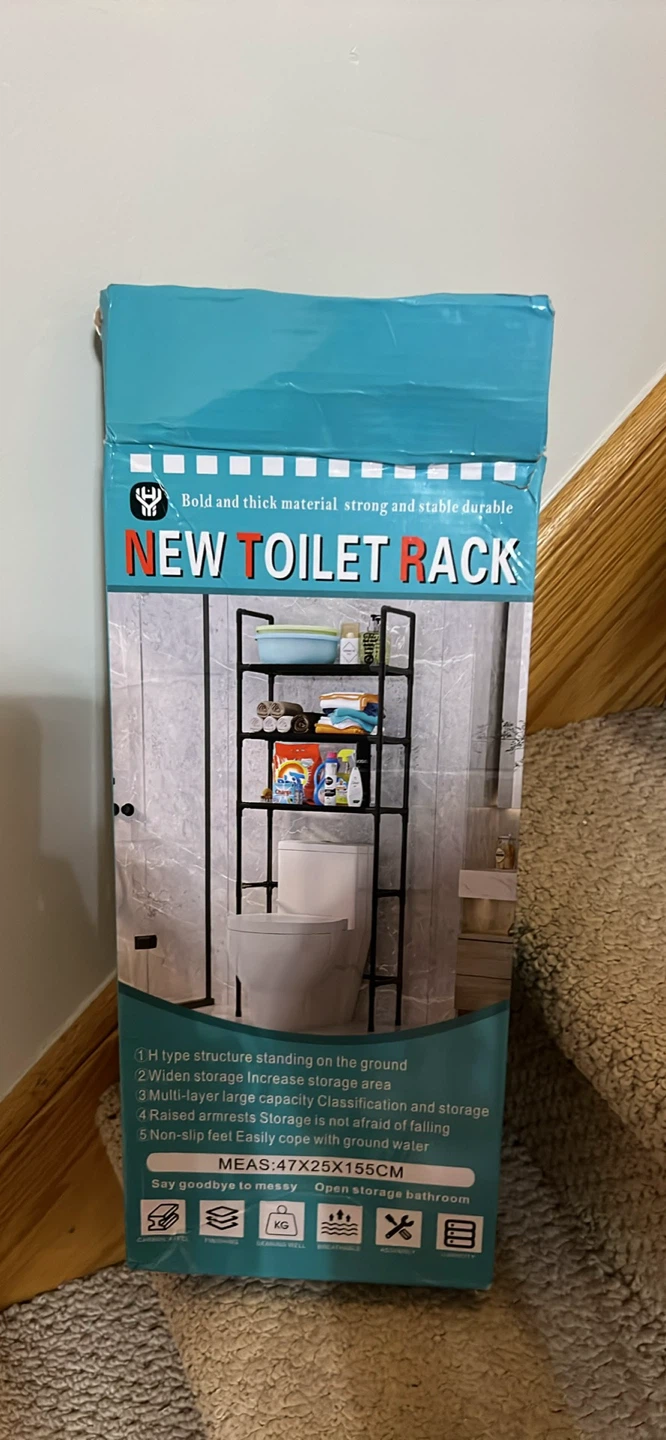 New Toilet Rack - Space Saving Storage