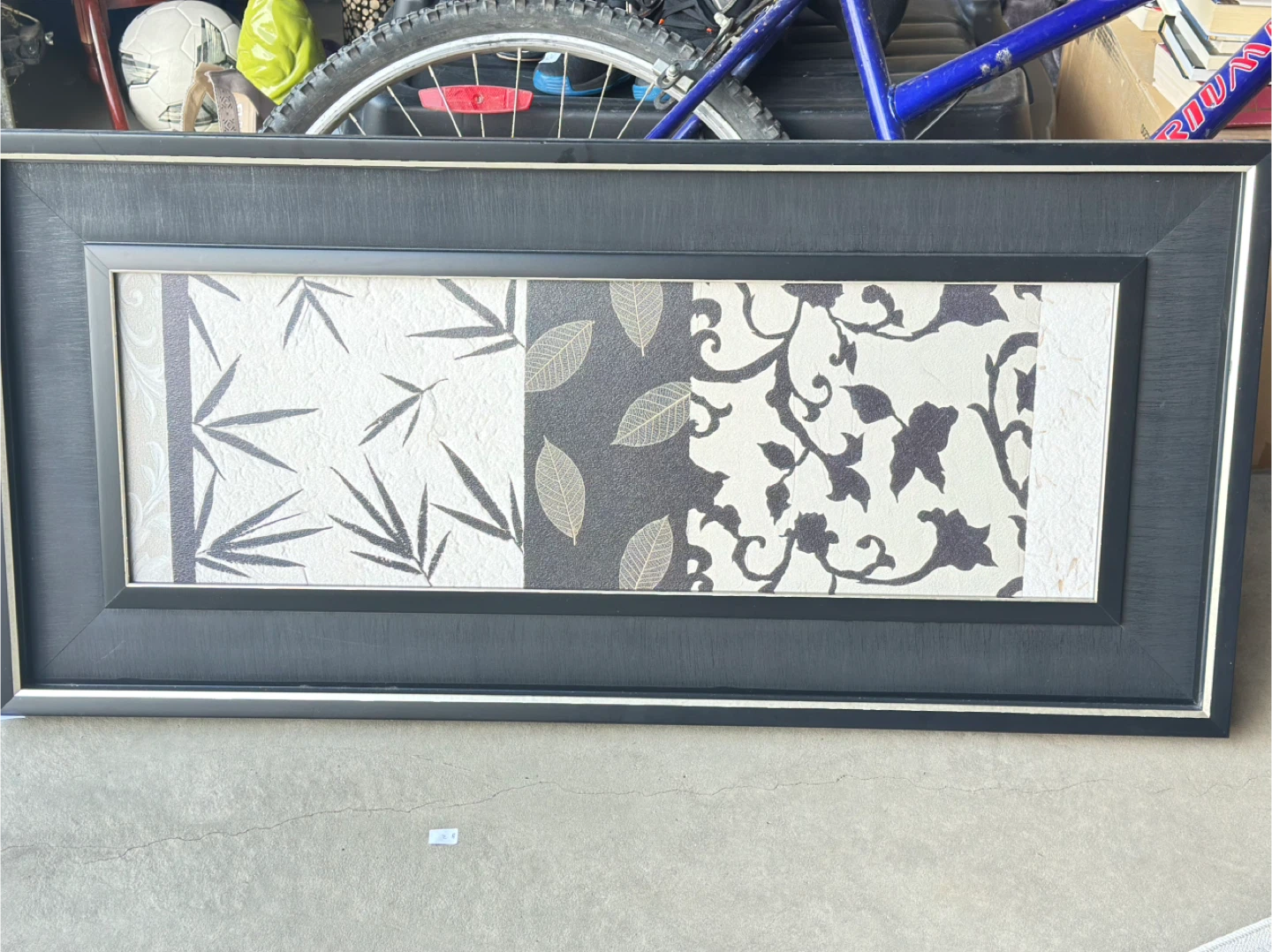 Framed Wall Art - Black Frame