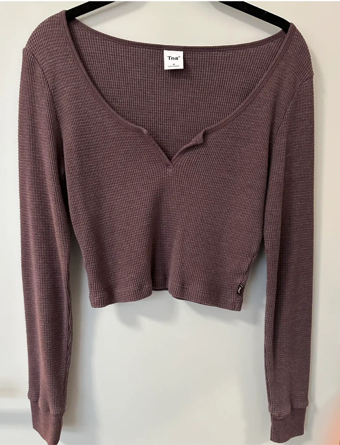 Tna Thermal Scoopneck Top - Size M image indicator(2)