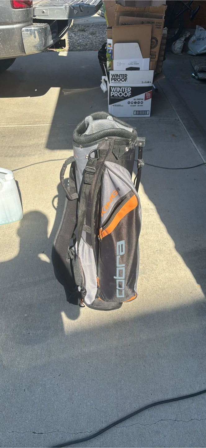 Cobra Golf Bag - Grey and Orange - photo 2
