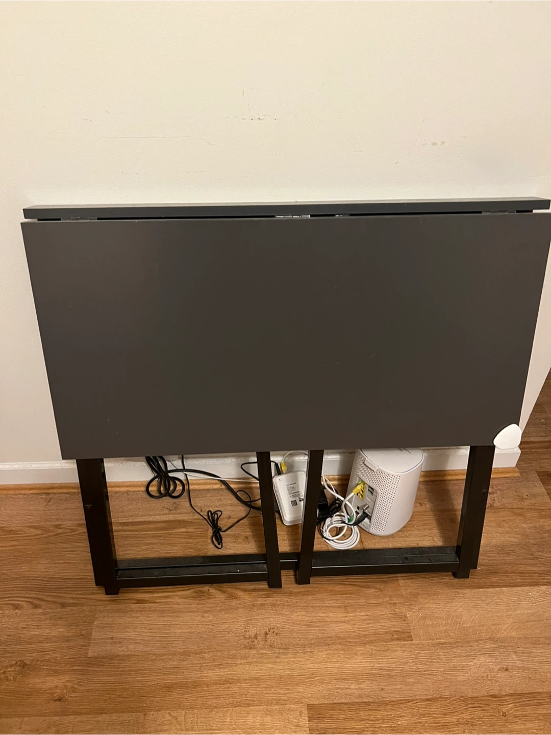 Foldable Drop Leaf Table - Space Saving Design - photo 3