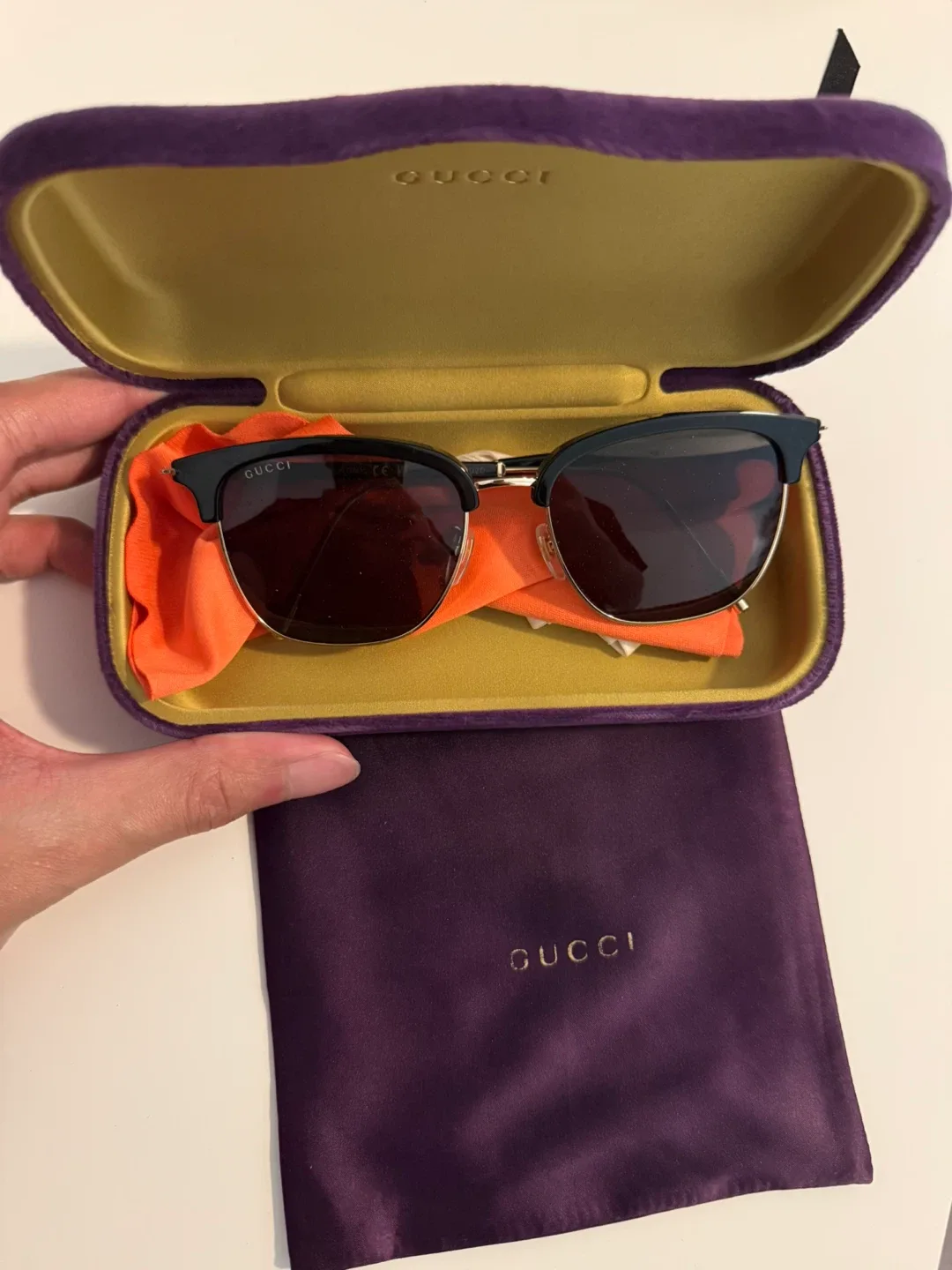 Gucci Sunglasses with Case