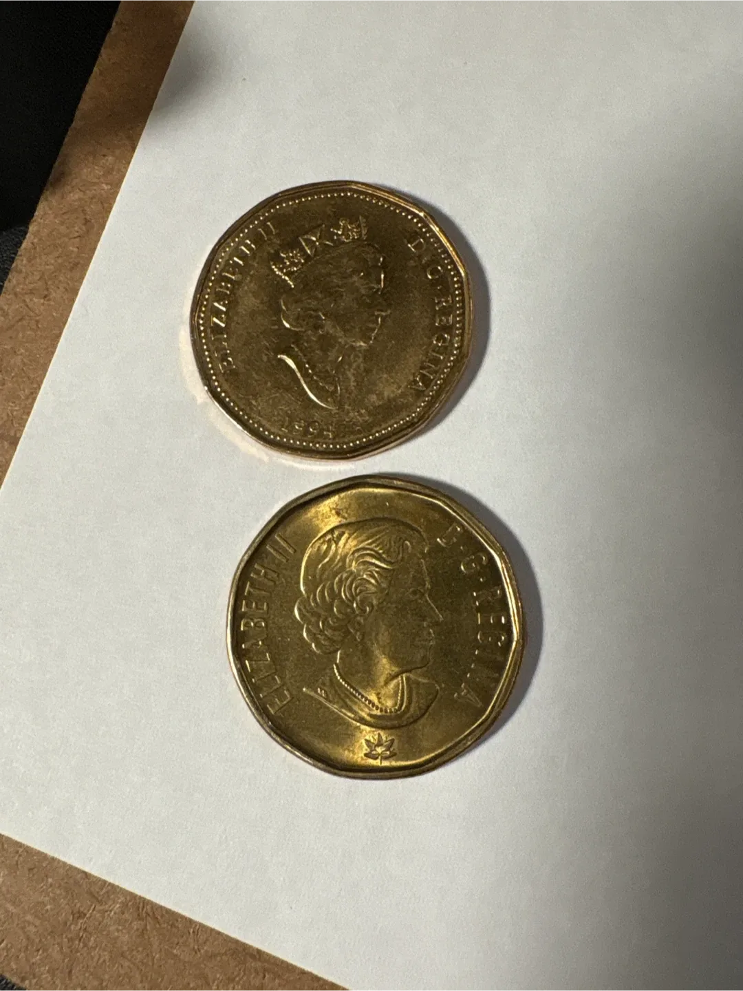 Canadian Commemorative Loonies image indicator(2)