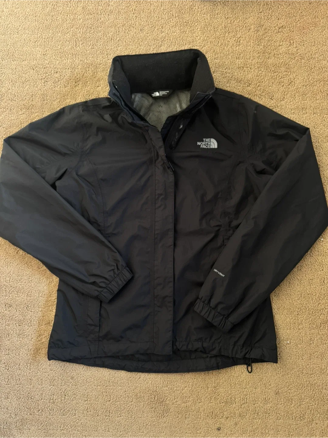 The North Face Black Rain Jacket - Size M image indicator(3)
