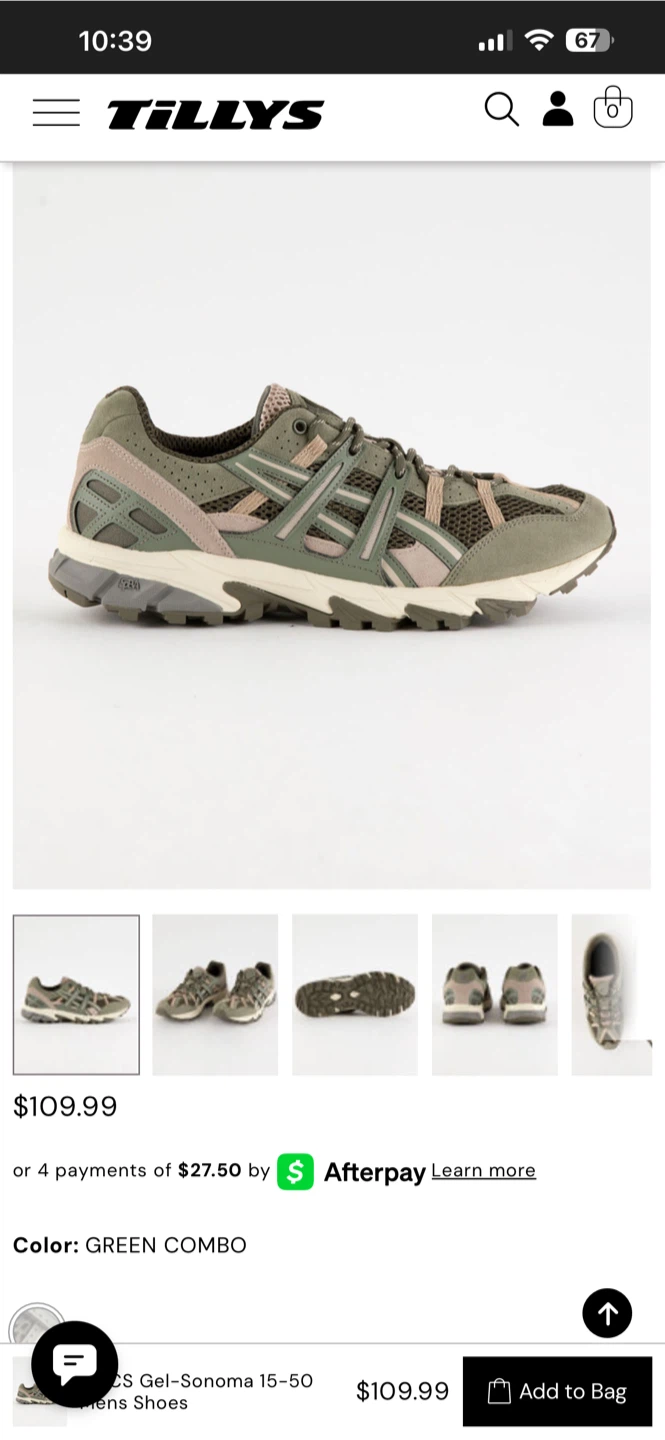 Asics Gel-Sonoma 15-50 Green Combo, US 9.5 - photo 5