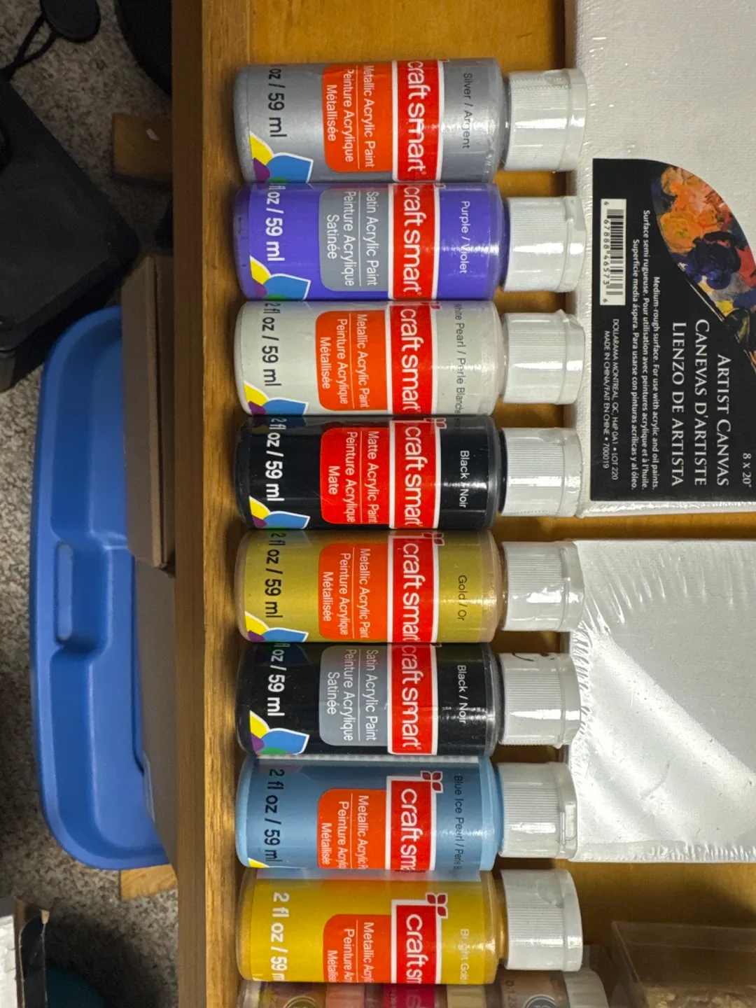 Acrylic Paint Pouring Kits & Assorted Supplies image indicator(3)