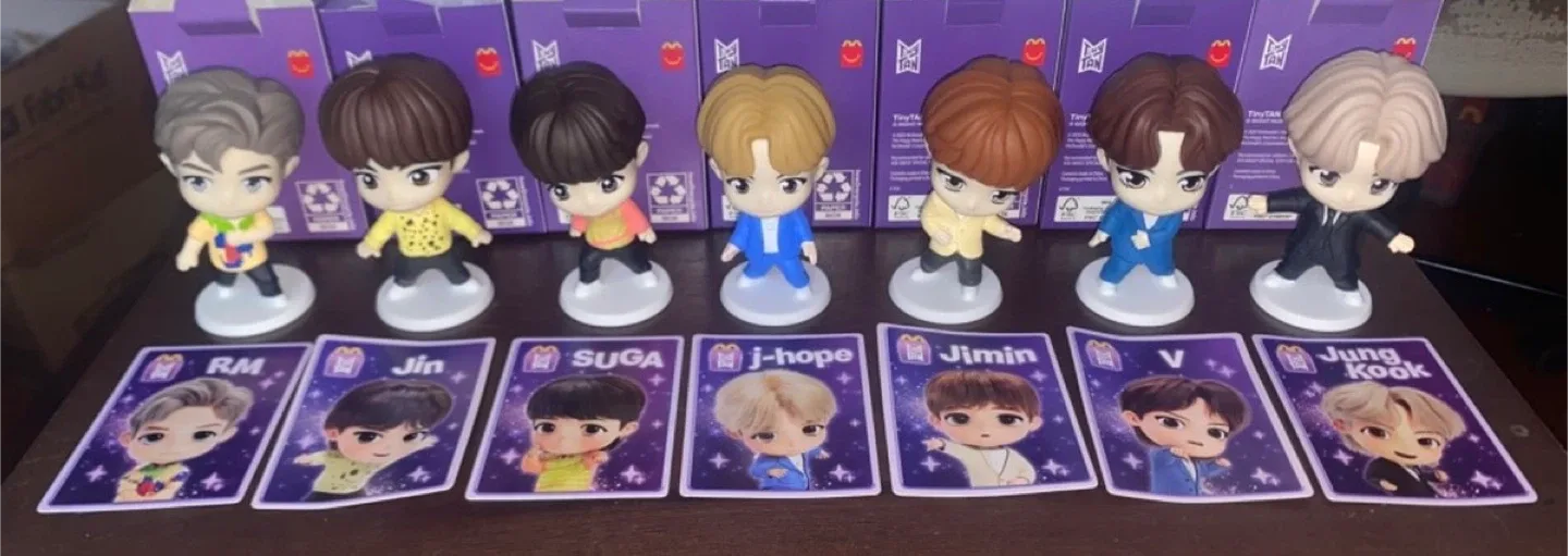Mcdonald’s x BTS Tiny Tan Happy Meal Toy | RM image indicator(3)