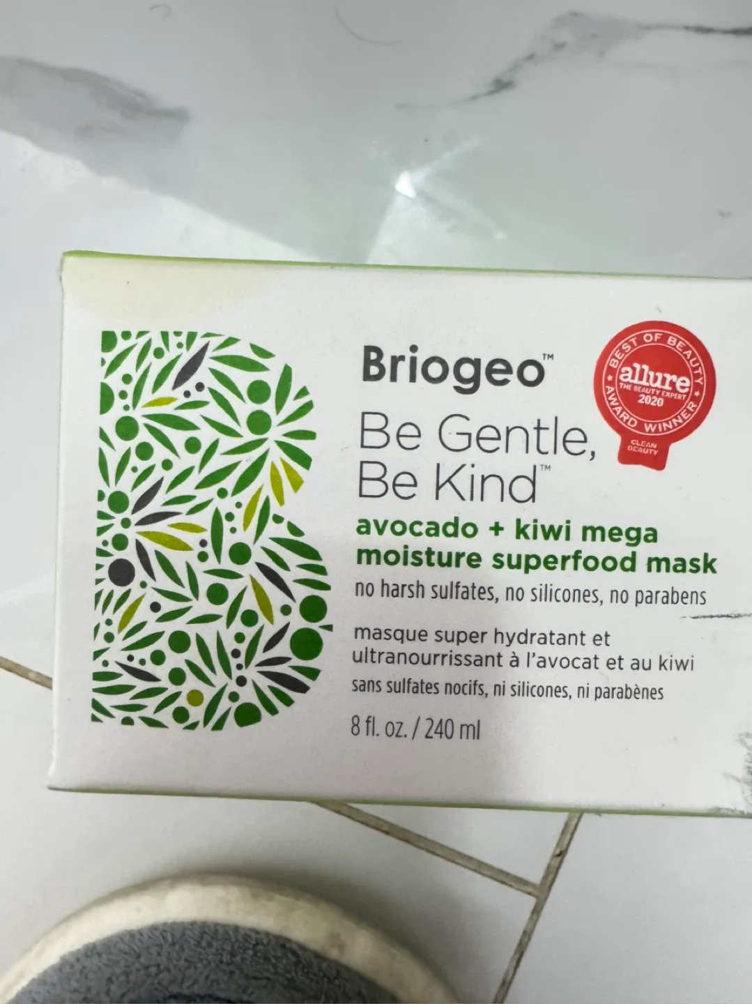Briogeo Be Gentle, Be Kind Avocado + Kiwi Mask (240ml) thumbnail