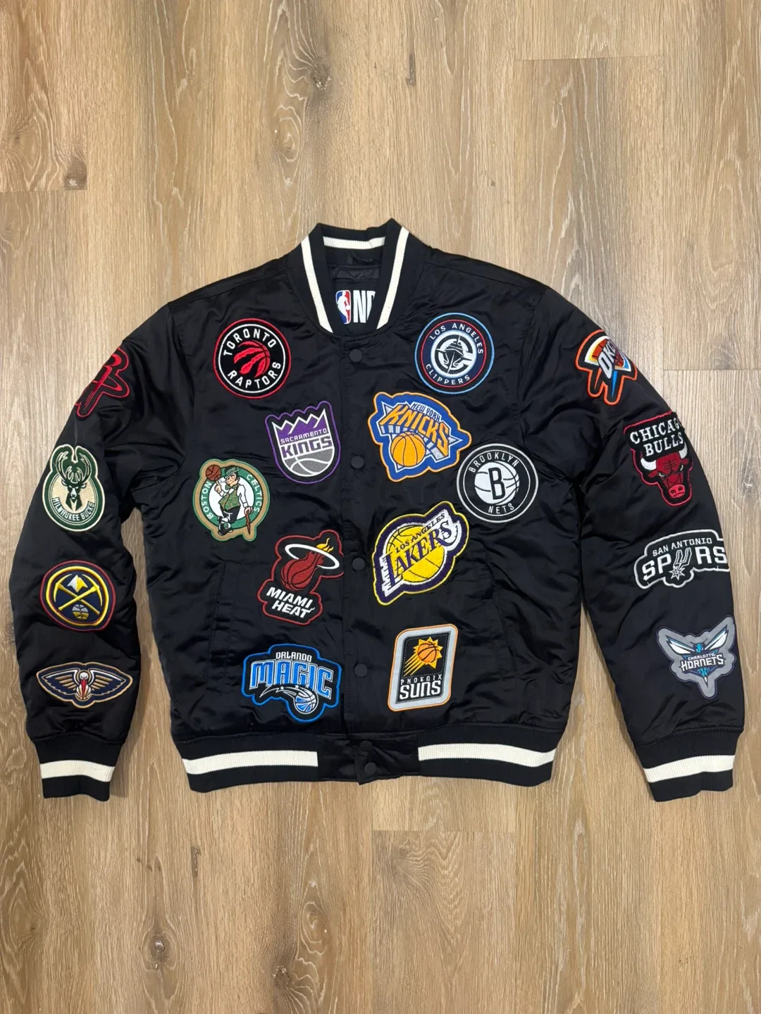NBA All Team Black Jacket Size Medium thumbnail