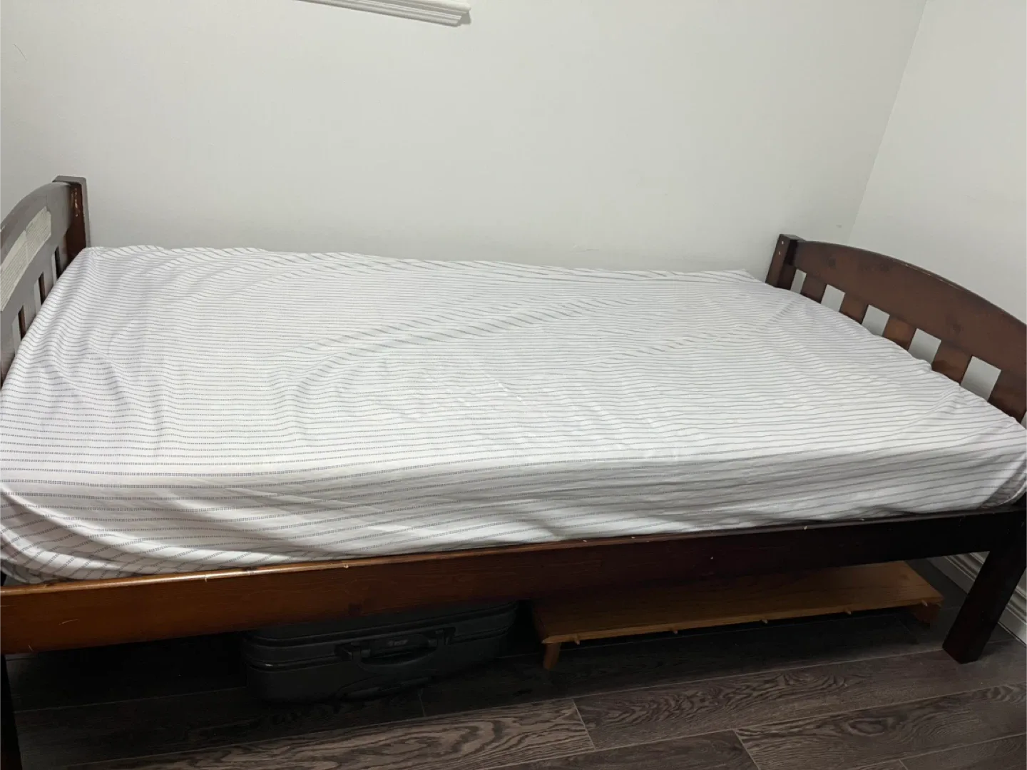 Wooden Bed Frame and Mattress image indicator(2)