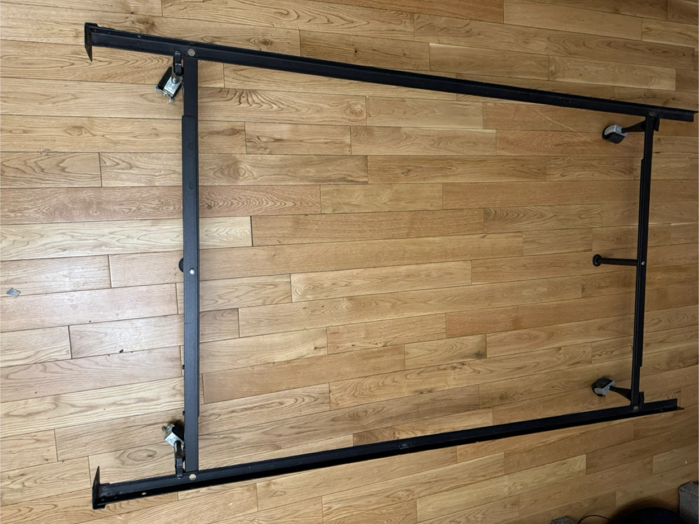New single Bed Frame with Wheels