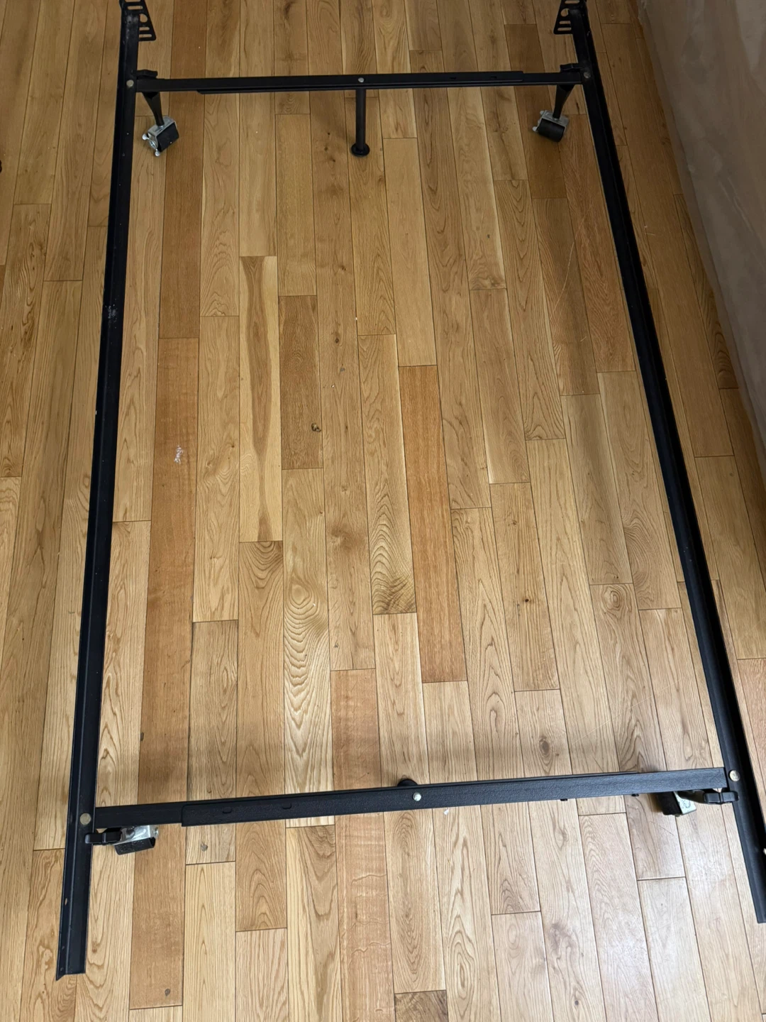 New single Bed Frame with Wheels - photo 3