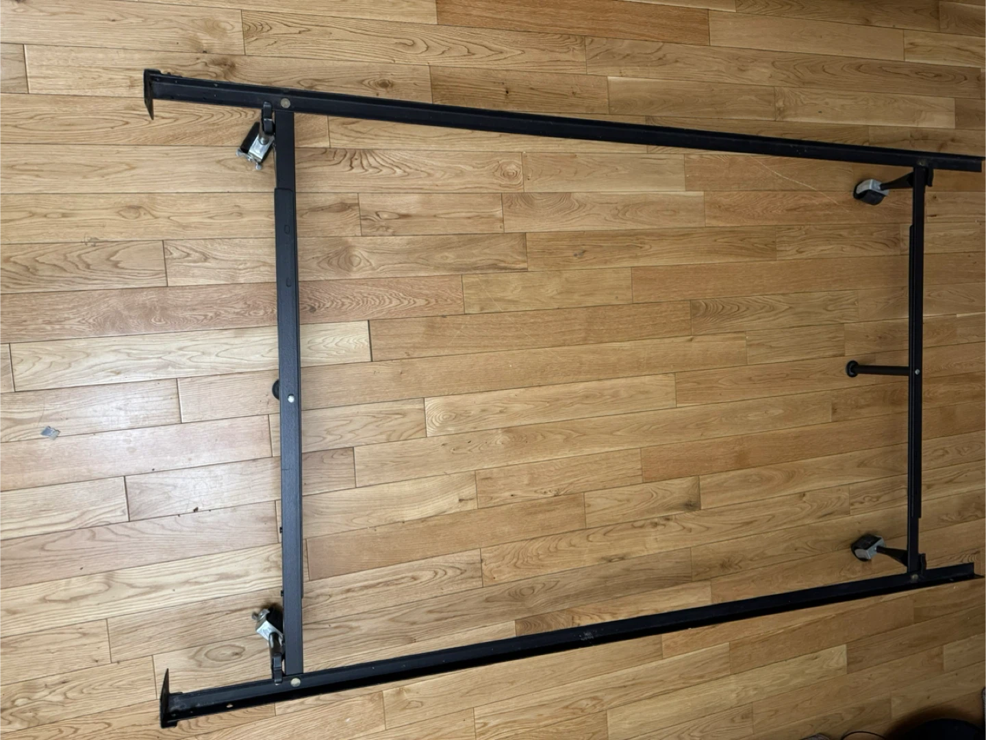 New single Bed Frame with Wheels - photo 2