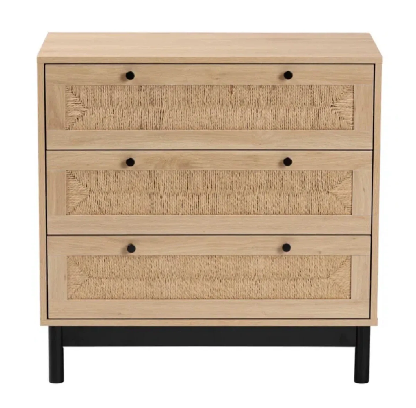 Oak Wood 3-Drawer Dresser (need assembly) image indicator(3)