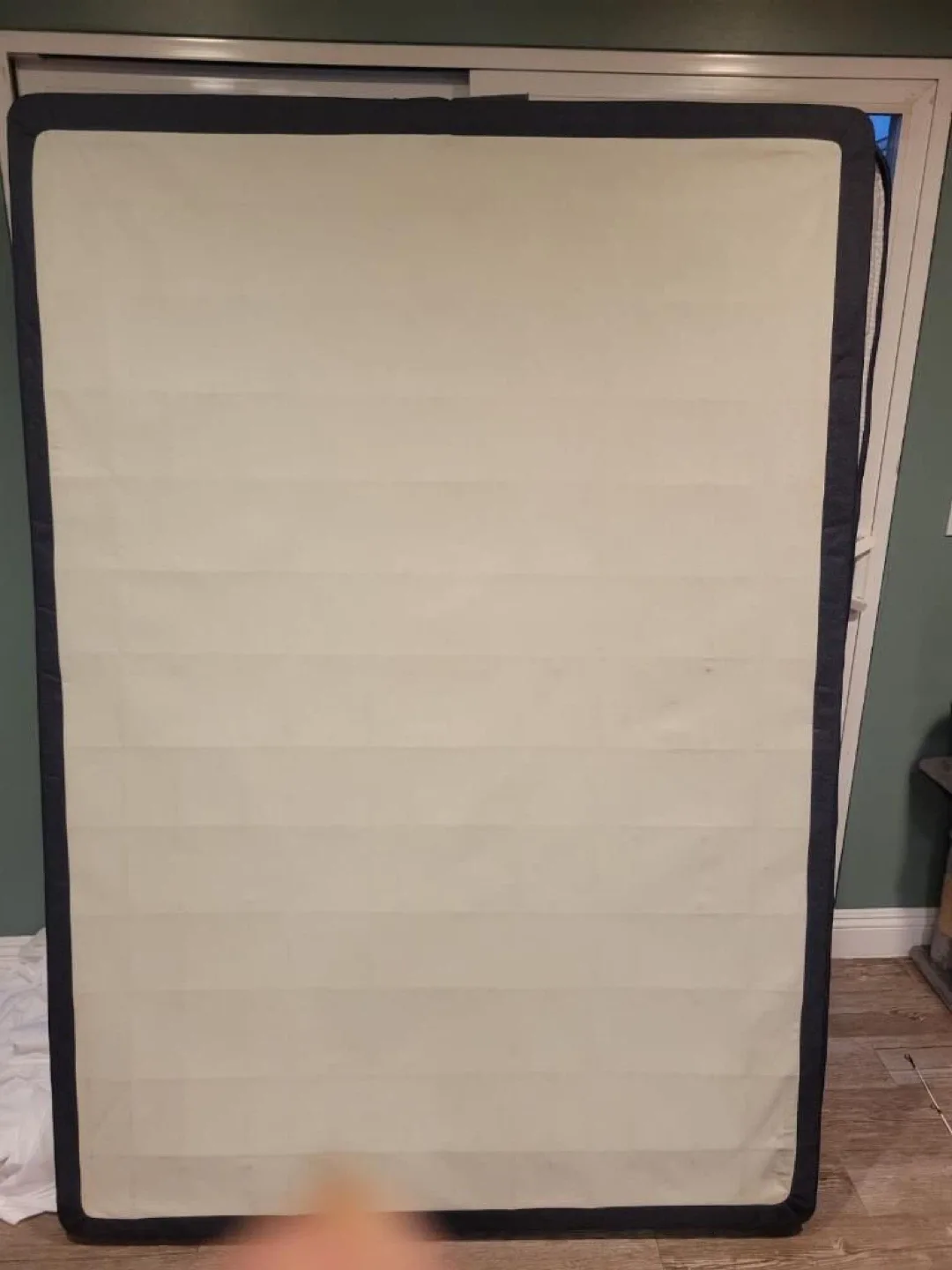 White Ornate full Bed with box bed image indicator(3)