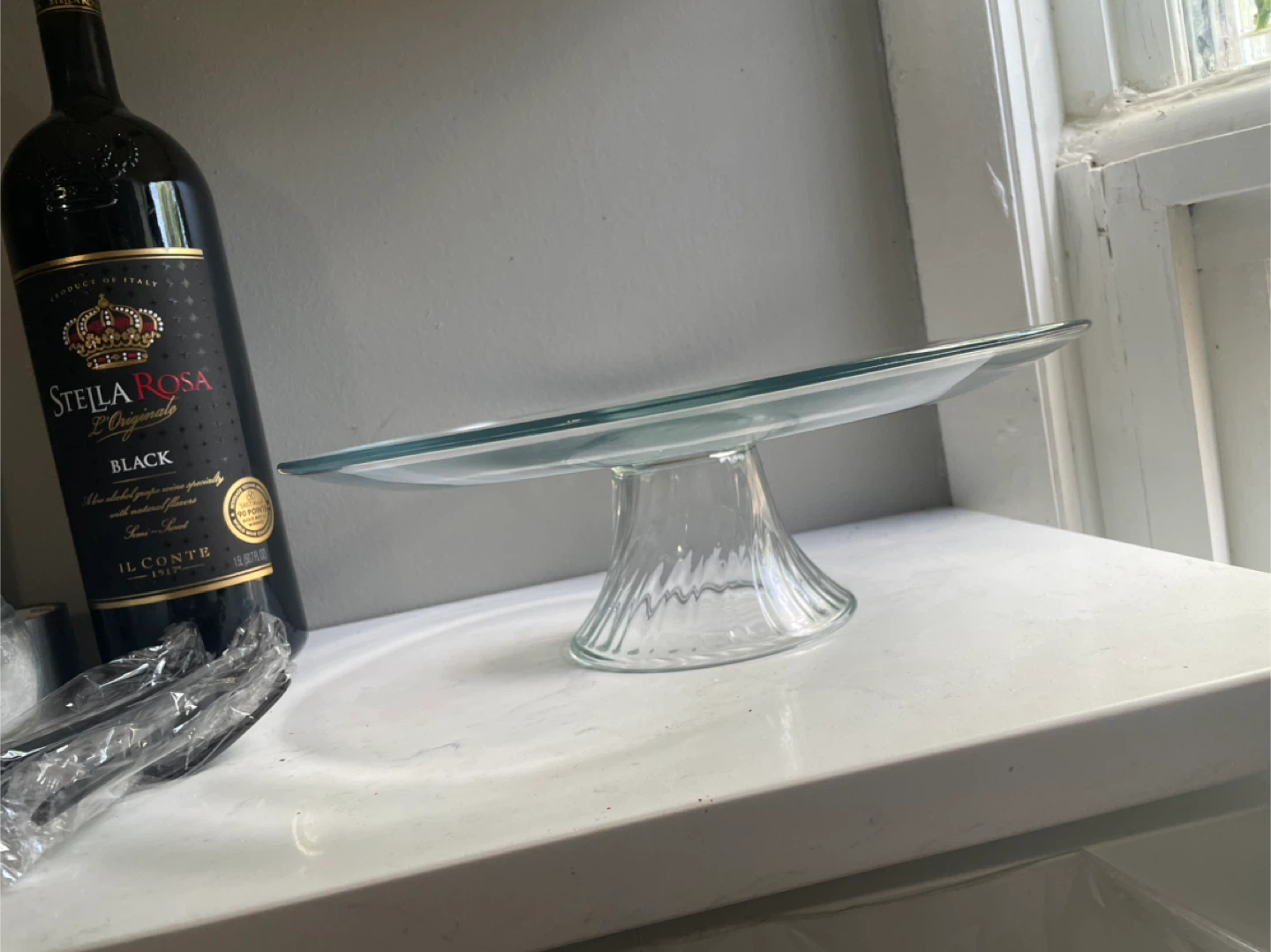 Glass Cake Stand