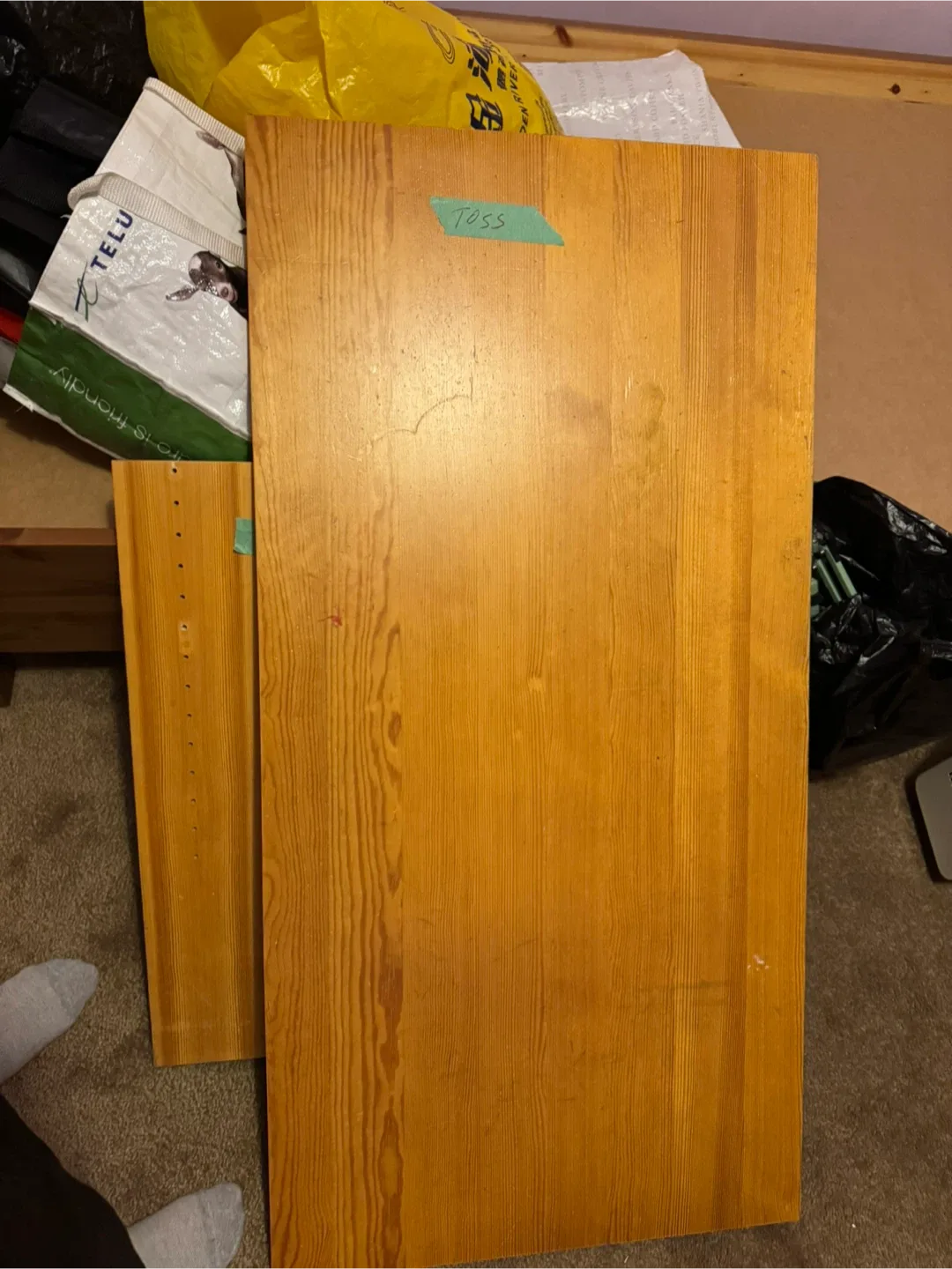 Wooden planks (one big one small) thumbnail