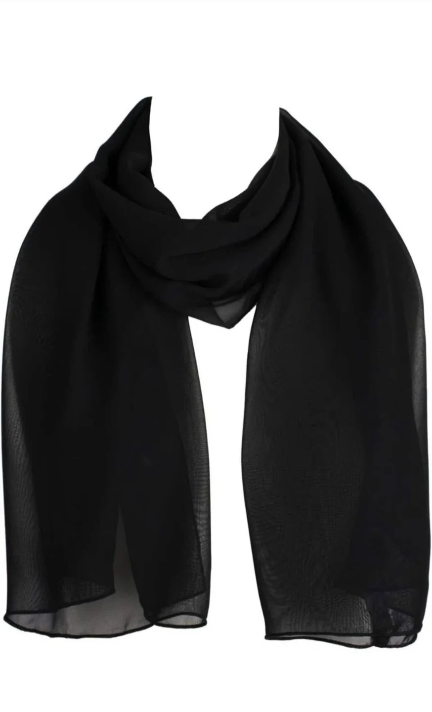 Chiffon Scarf Sheer Wrap thumbnail