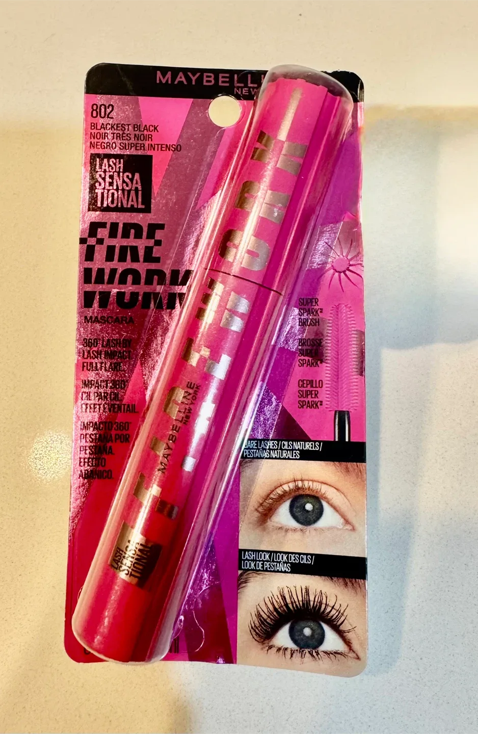 💕Maybelline Lash Sensational Firework Mascara - Blackest Black💕 thumbnail