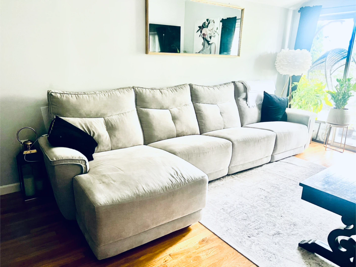 Comfortable grey  Sectional Sofa/raymour n Flanagan - photo 2