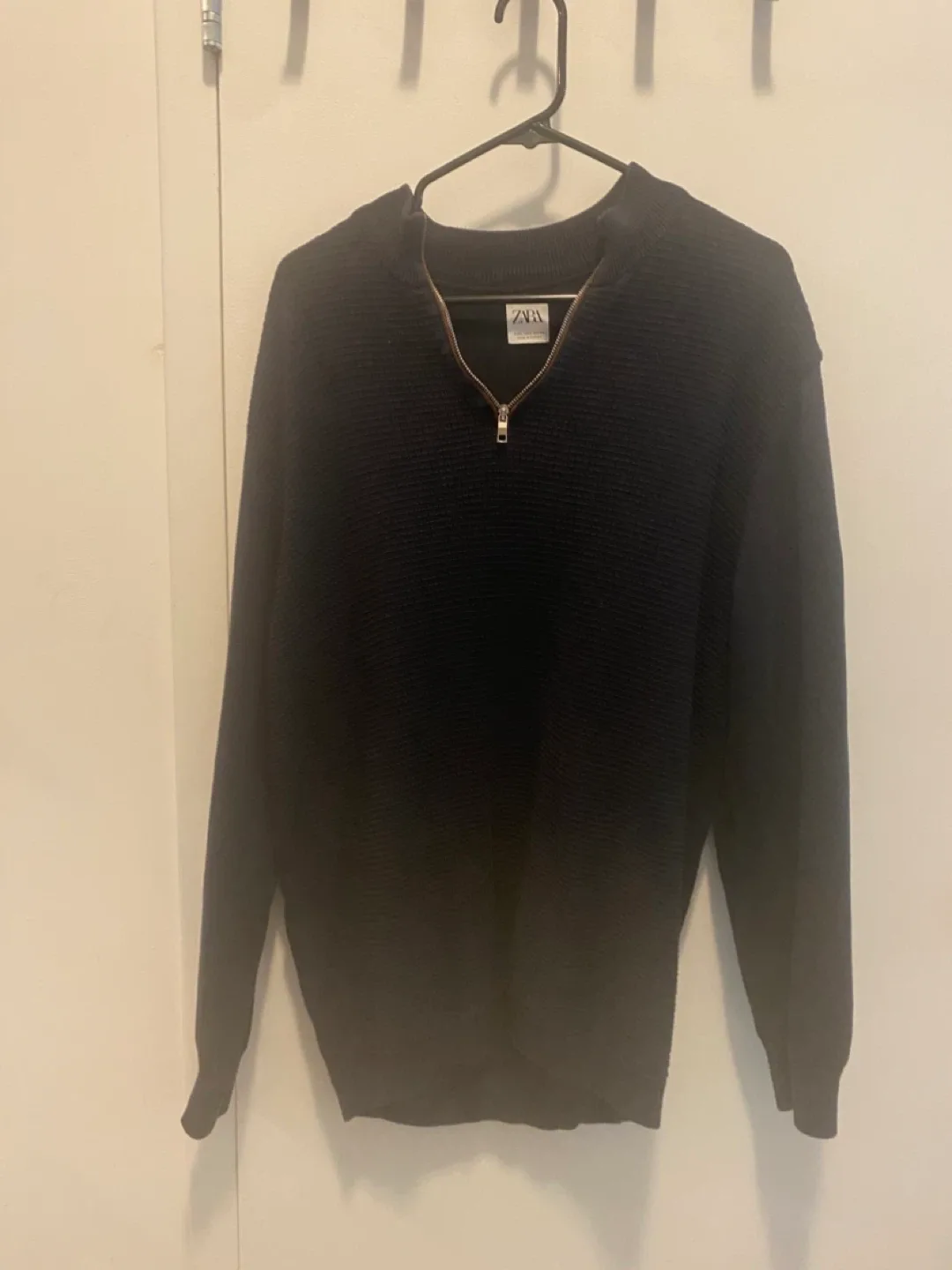 Zara Black Pullover - Size 42 thumbnail