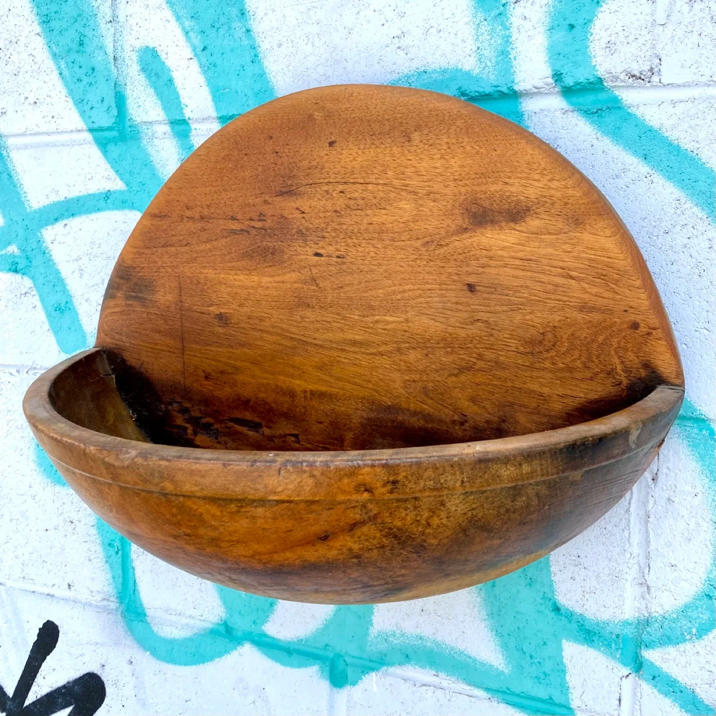Large Wooden Wall Pocket thumbnail