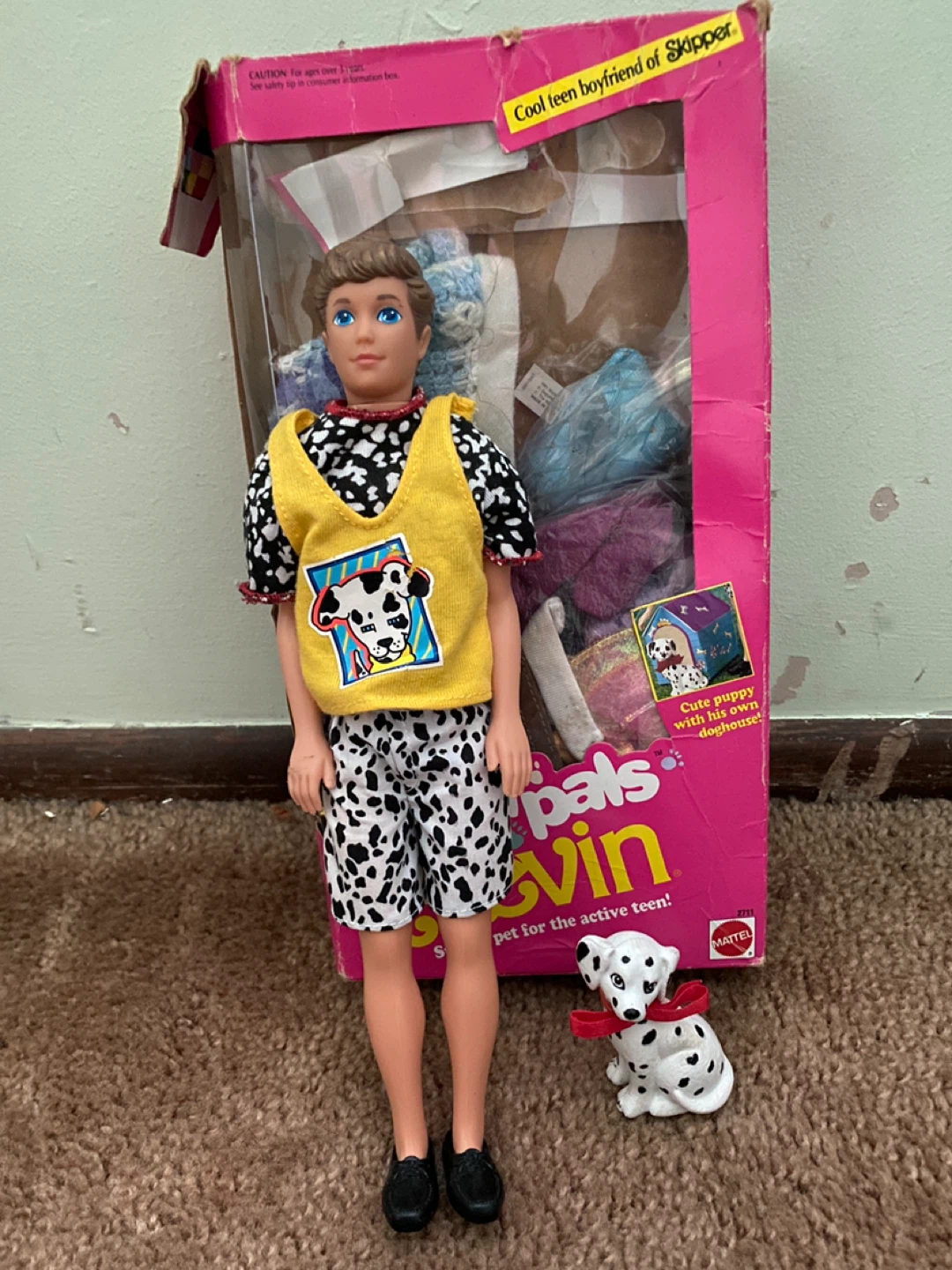 Mattel Kevin Doll with Pals 90s