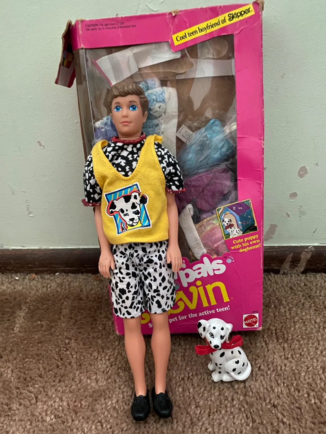 Mattel Kevin Doll with Pals 90s thumbnail