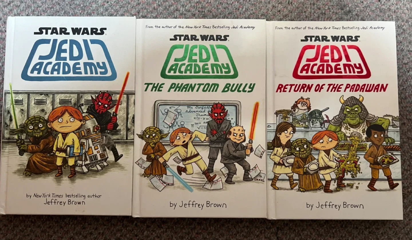 Star Wars Jedi Academy Junior Graphic Novels by Jeffrey Brown