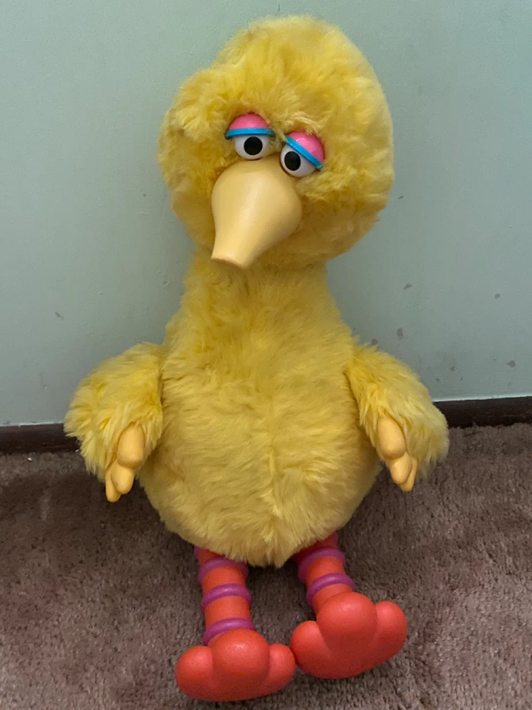 Vintage Big Bird Plush Toy thumbnail